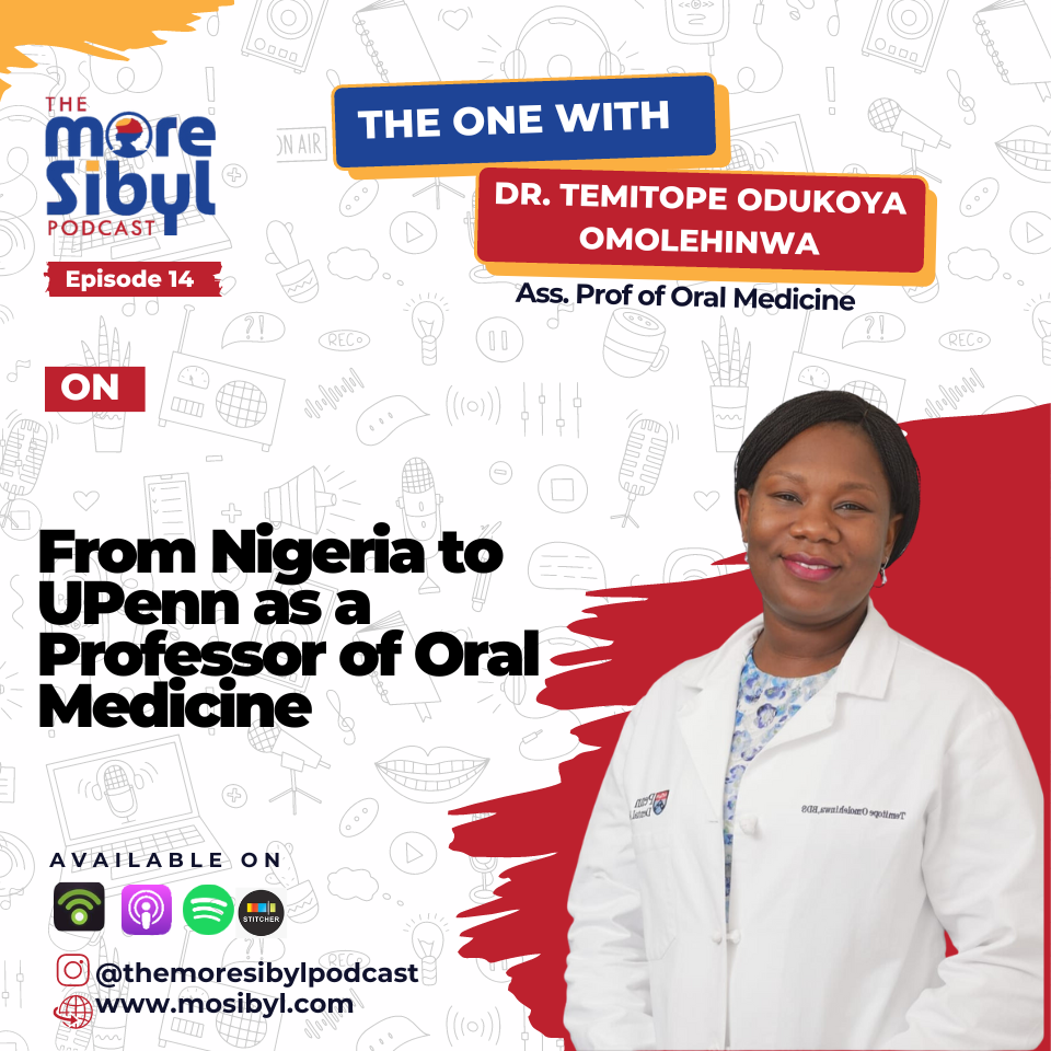 구강내과 교수| The One with Dr. Omolehinwa - From Nigeria to UPenn as a Professor of Oral Medicine: Episode 14 (2023) episode artwork