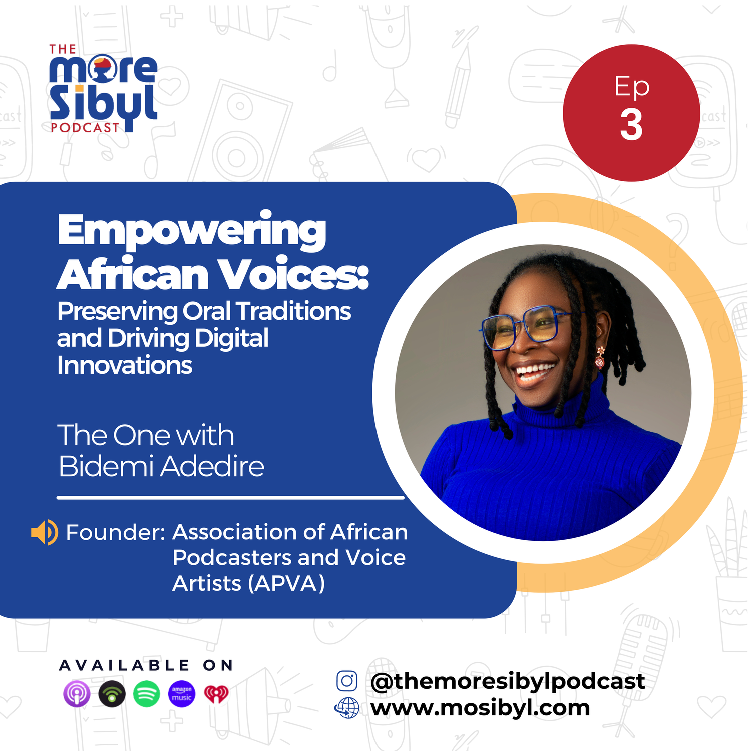 아프리카의 목소리에 힘을 실어주기|The One with Bidemi Adedire - On Empowering African Voices: Episode 3 (2024) episode artwork
