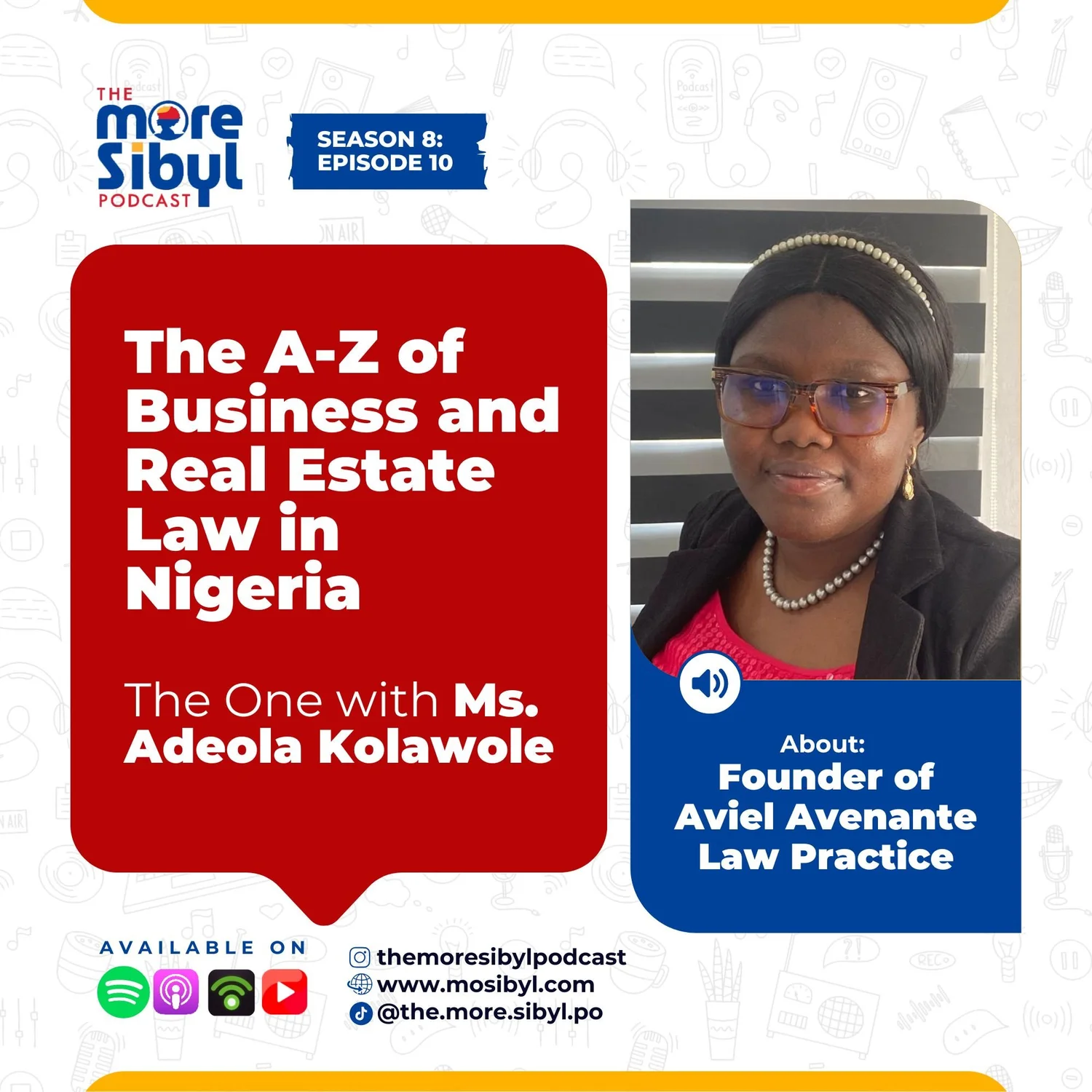 나이지리아의 이해 현지 법률|The One with Adeola Kolawole - The A-Z of Business and Real Estate Law in Nigeria | Episode 10 (2025) episode artwork