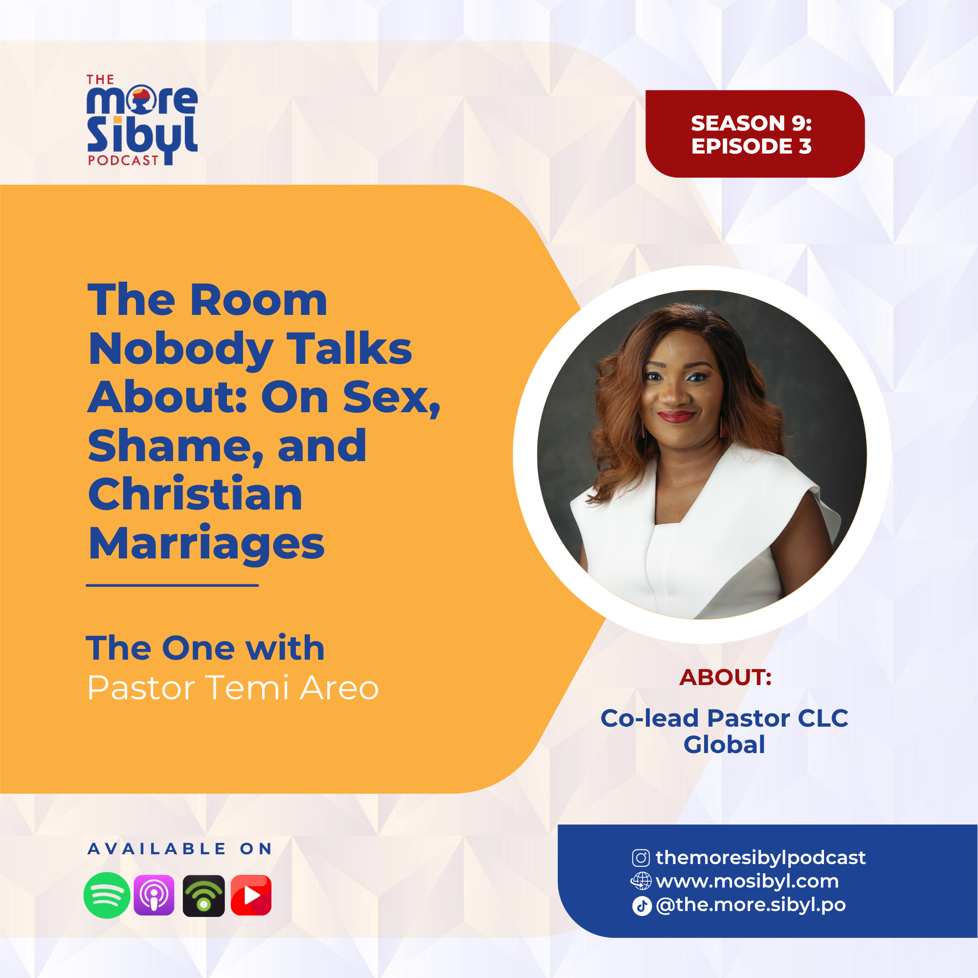 침묵의 방 | The Room Nobody Talks About: On Sex, Shame and Christian Marriages — The One with Pastor Temi Areo | Episode 3 (2026)
