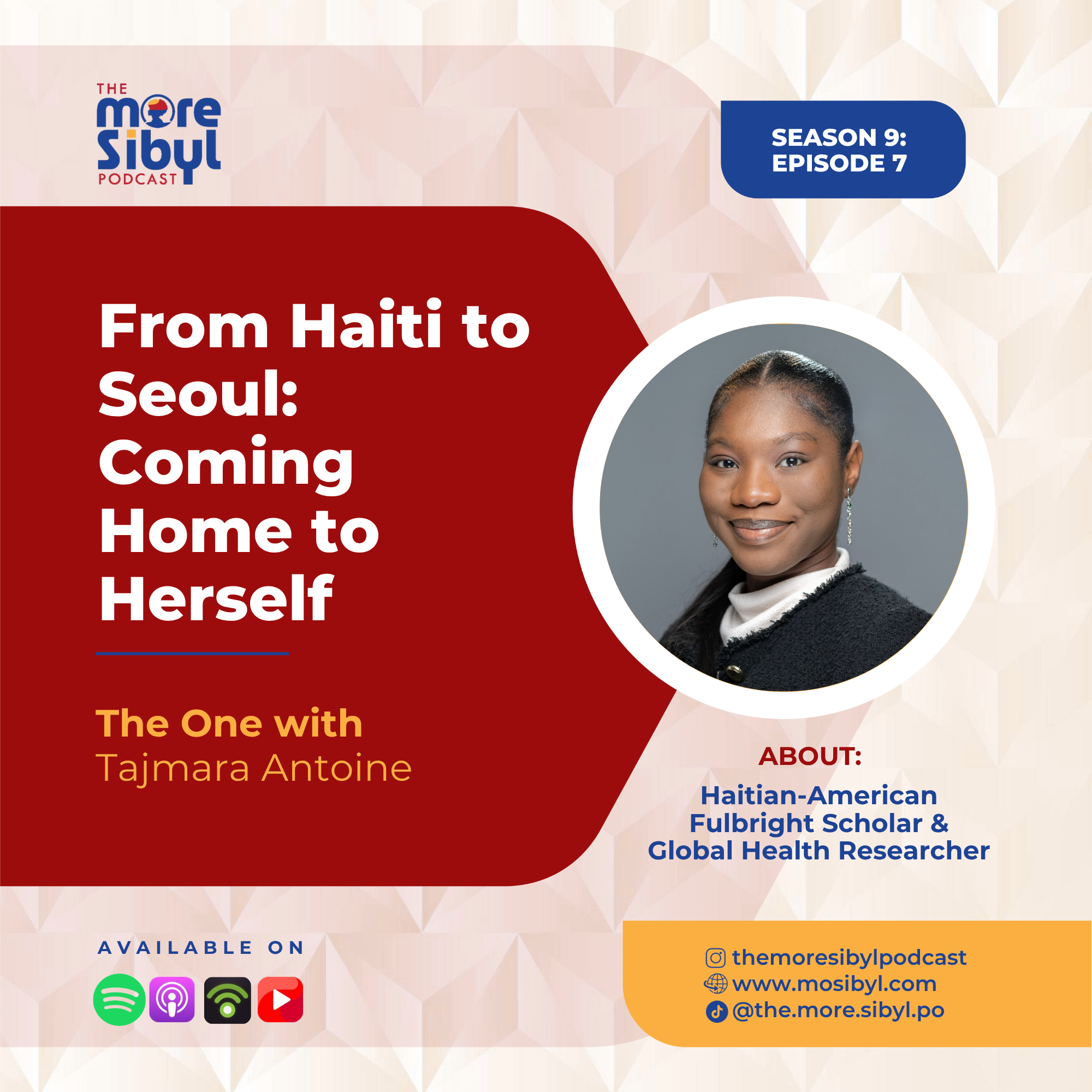 한국에서 다시 만난 우리| From Haiti to Seoul: Coming Home to Herself - The One with Tajmara Antoine | Episode 7 (2026)