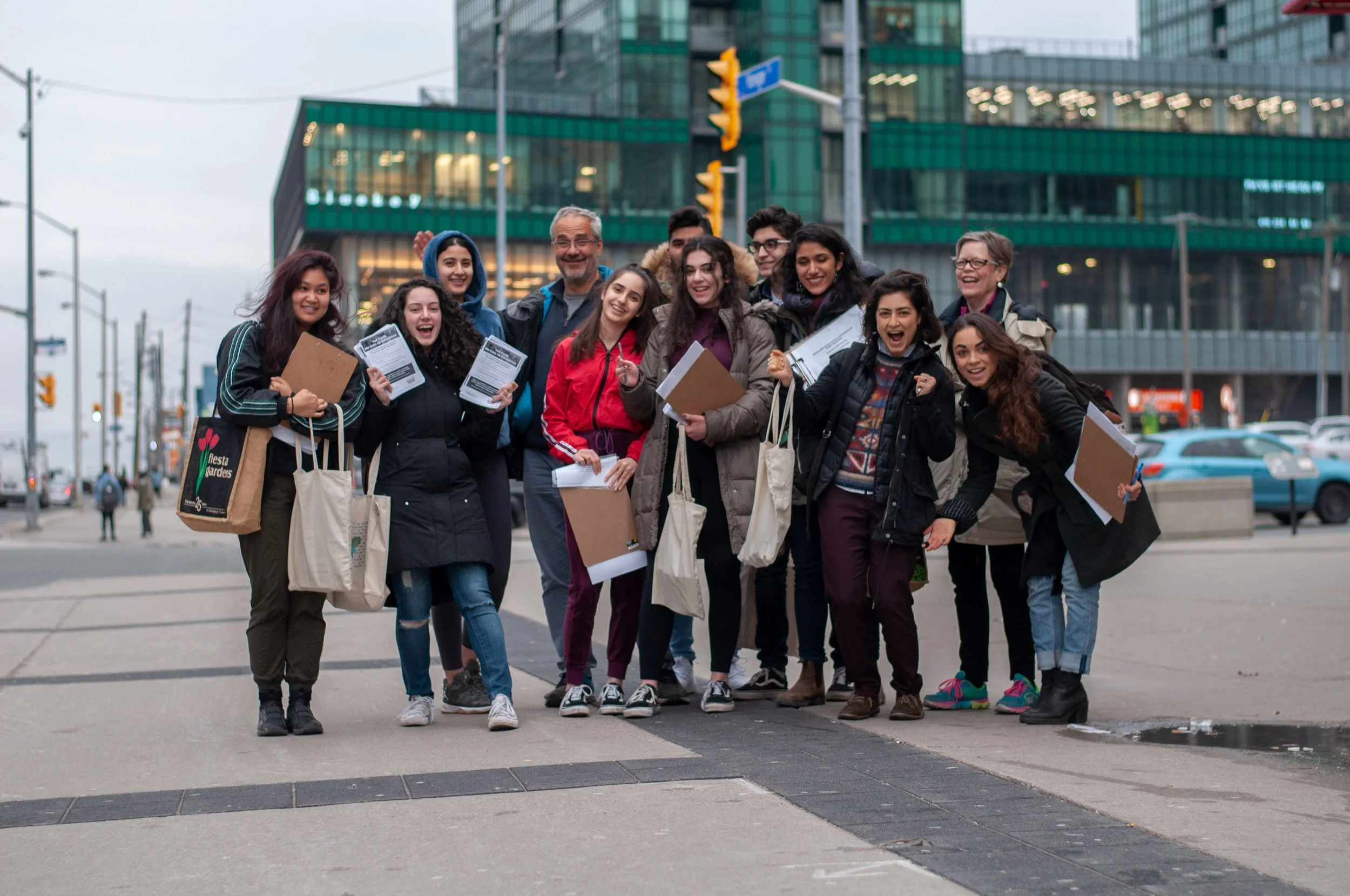 Door Canvass to Stop Ford's Education Cuts (Scarborough Rouge Park) May 2