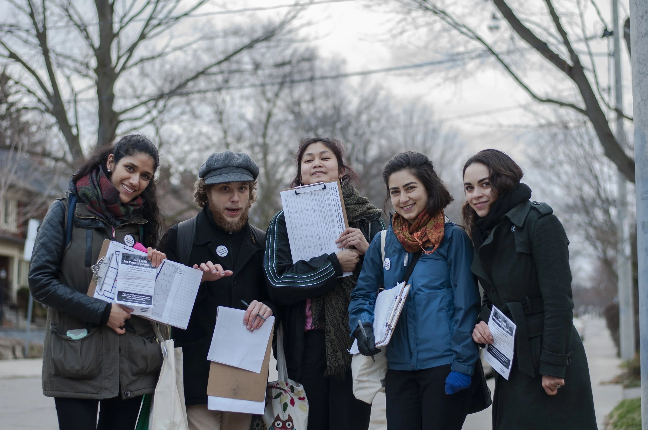 Knock on Doors to Stop Ford's Education Cuts (Willowdale) June 11