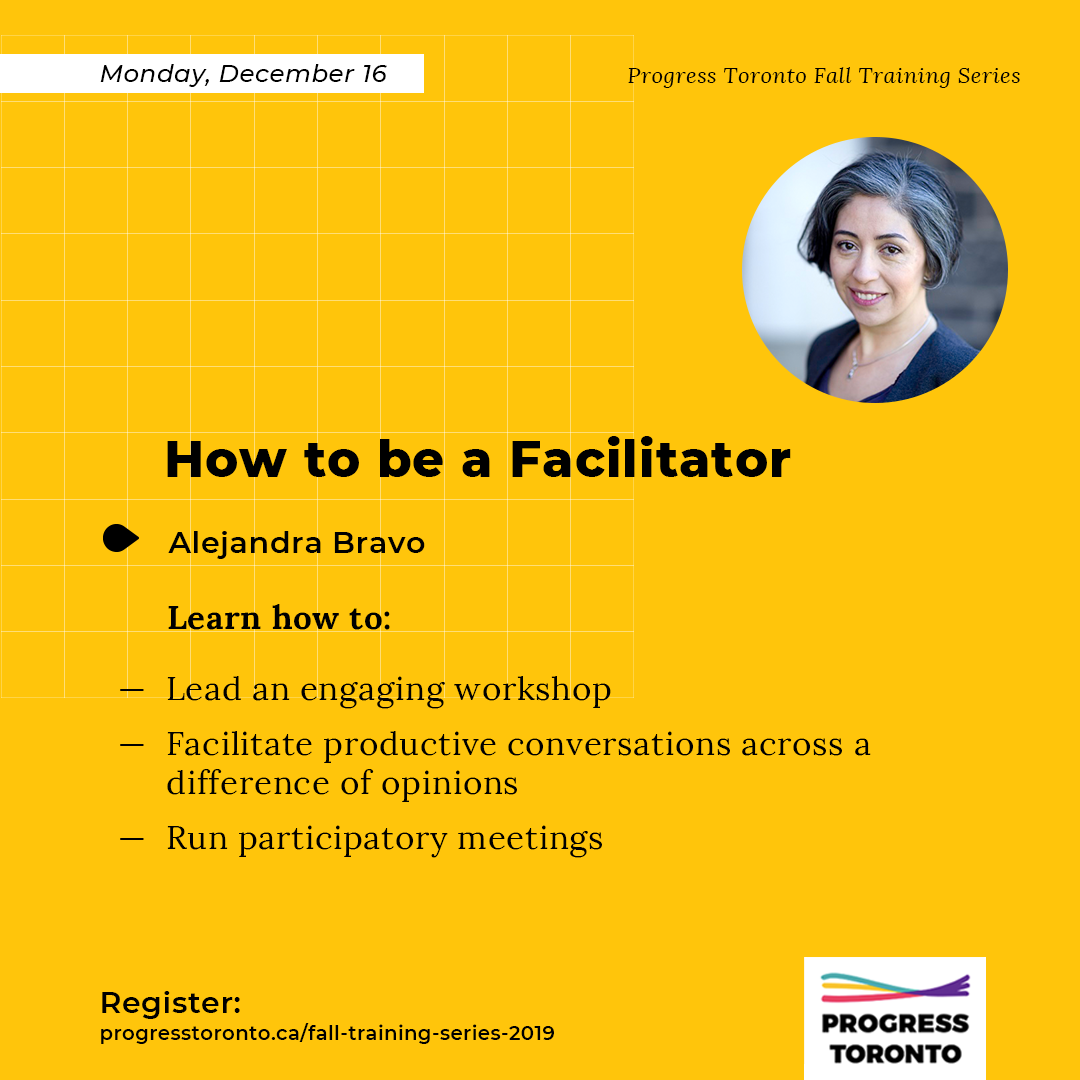 Fall Training Series: How to be a Facilitator
