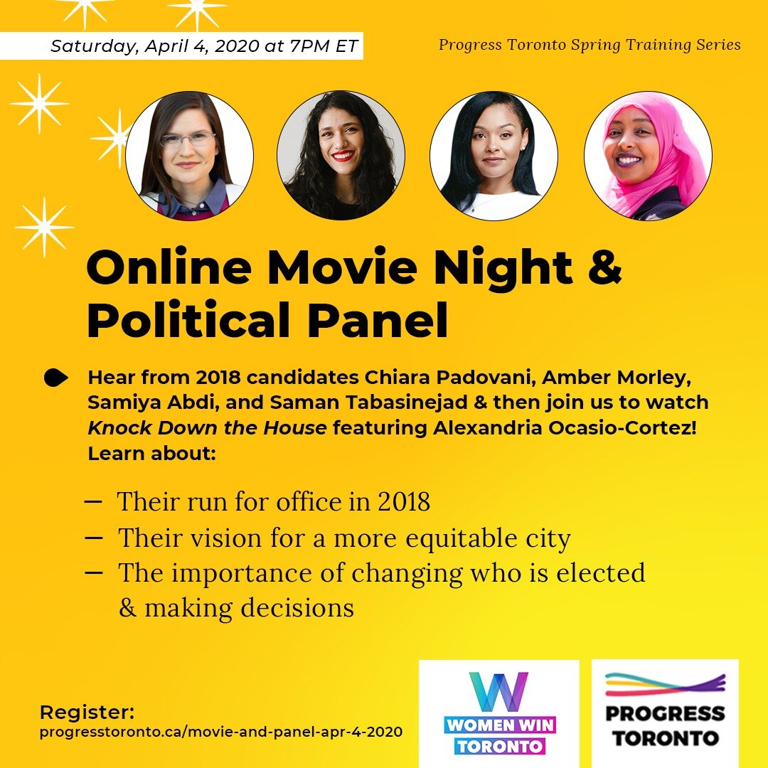 Online Movie Night &amp; Political Panel