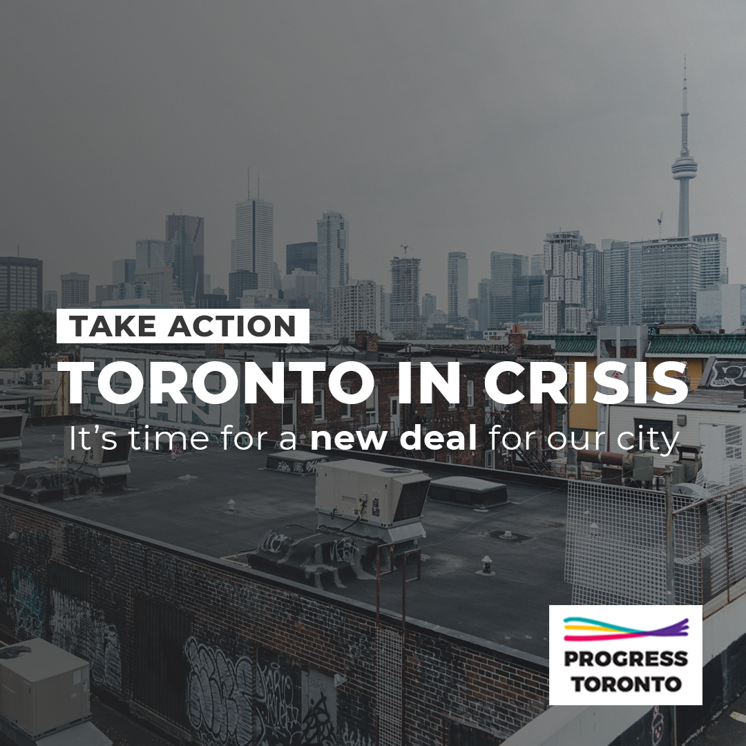 Petition: Toronto in Crisis - It’s Time for a New Deal for Toronto