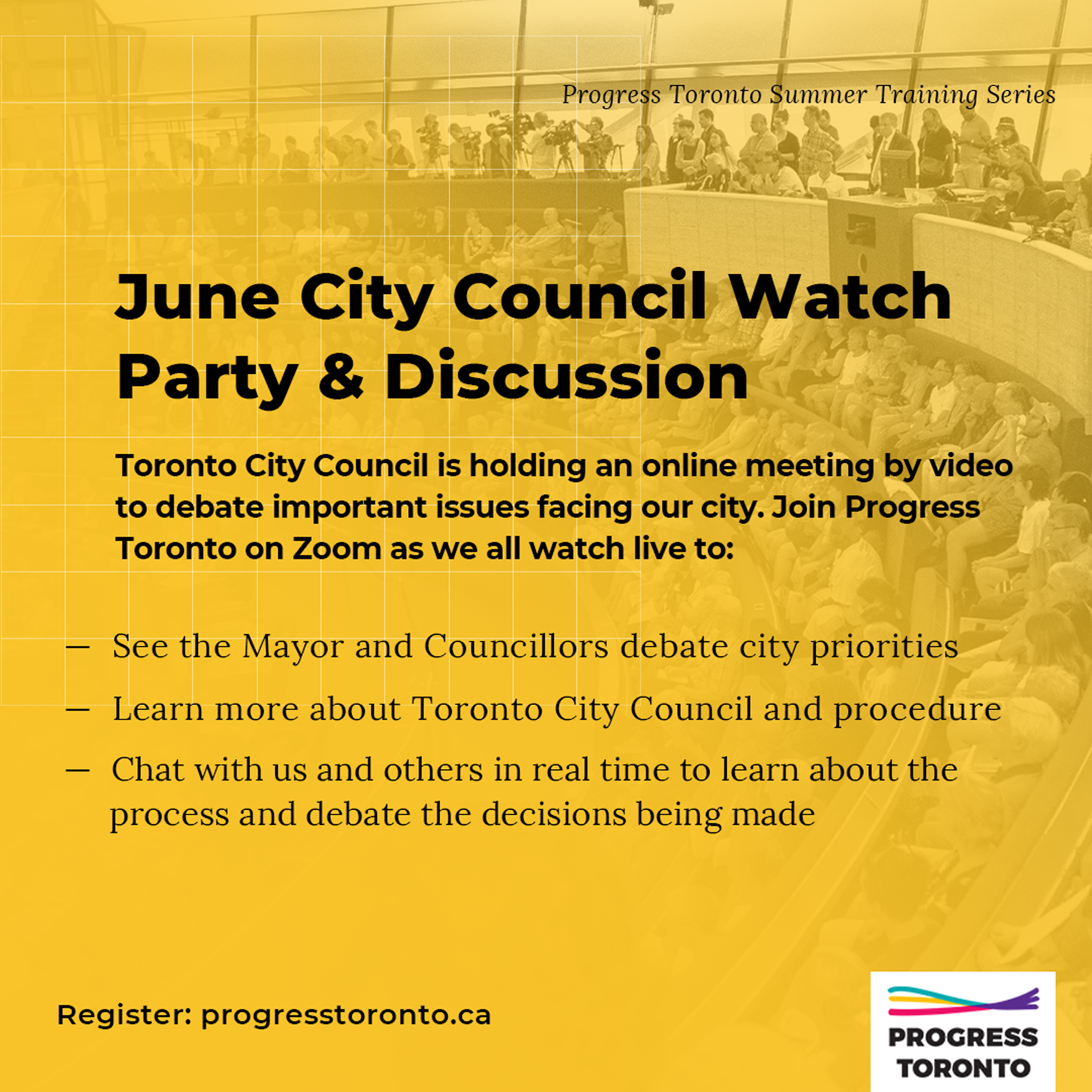 City Council Online Watch Party &amp; Discussion