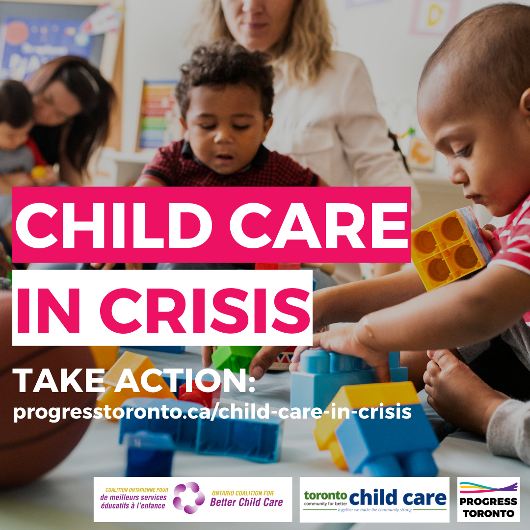 Take Action: End the Crisis in Child Care