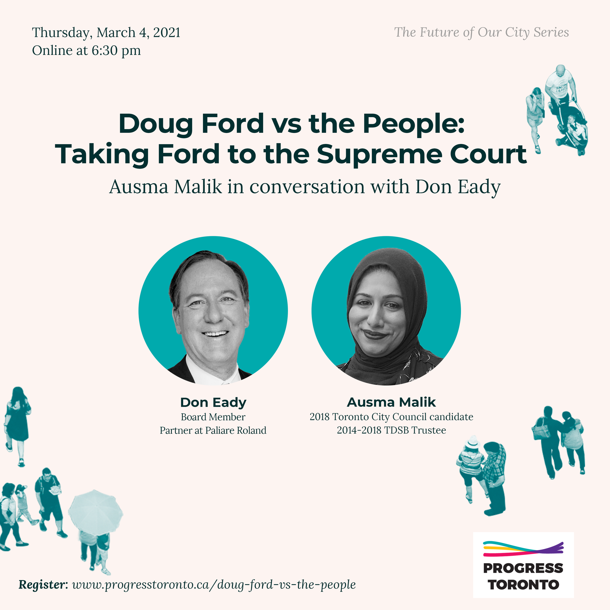 Event: Doug Ford vs the People: Taking Ford to the Supreme Court