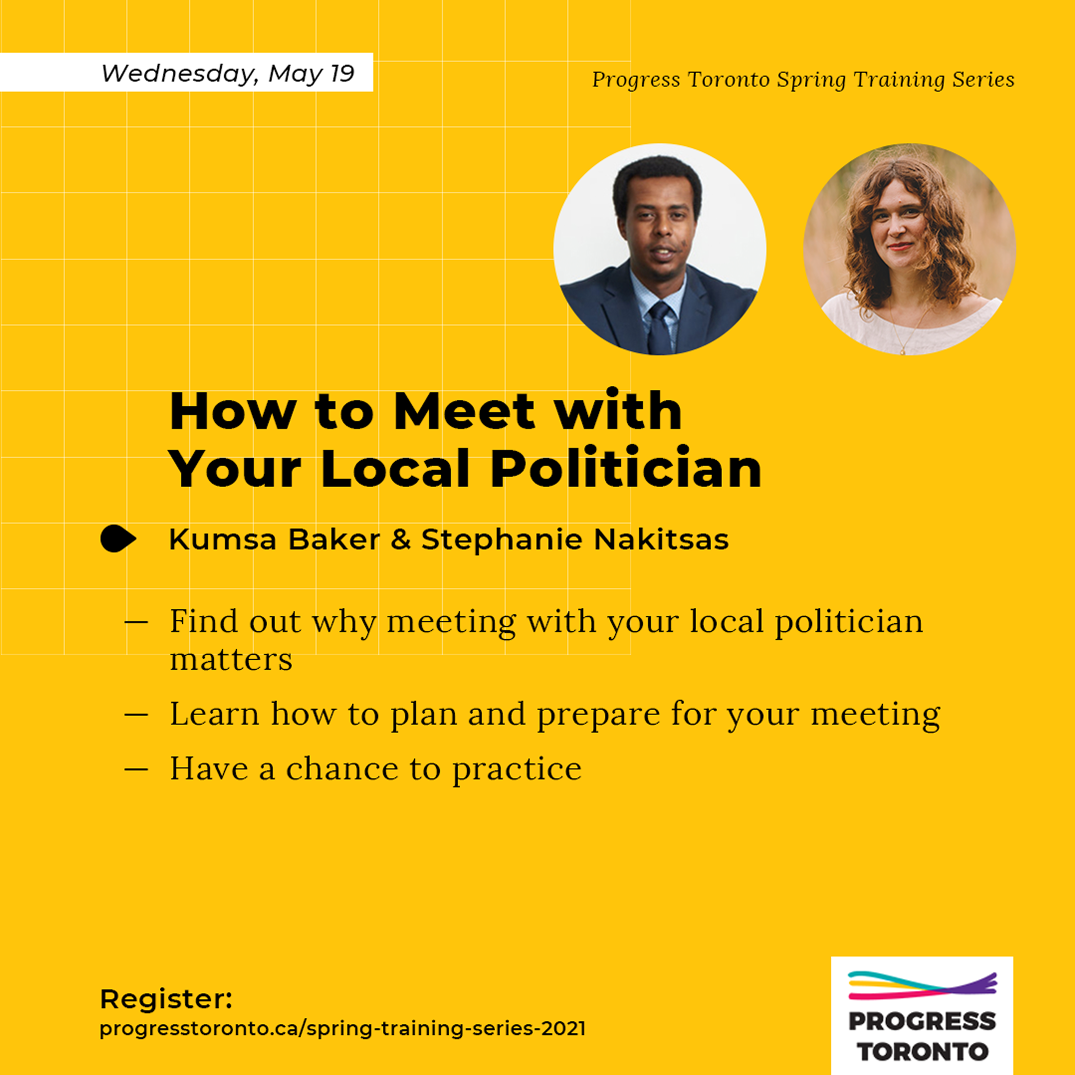 Training: How to Meet with Your Local Politician