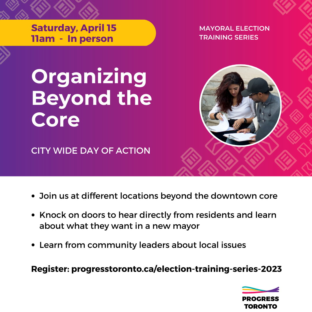Training: Organizing Beyond the Core — City Wide Day of Action