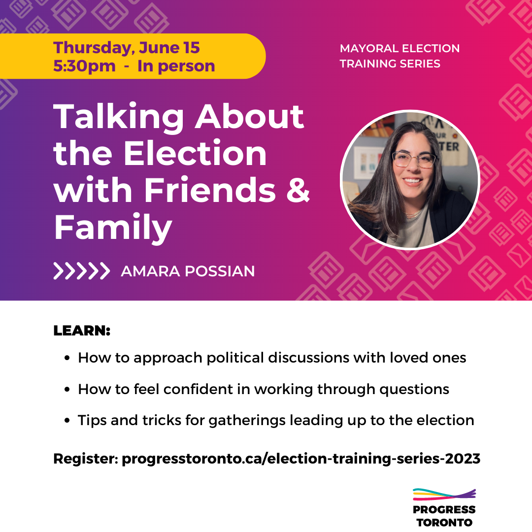 Training: Talking About the Election with Friends & Family