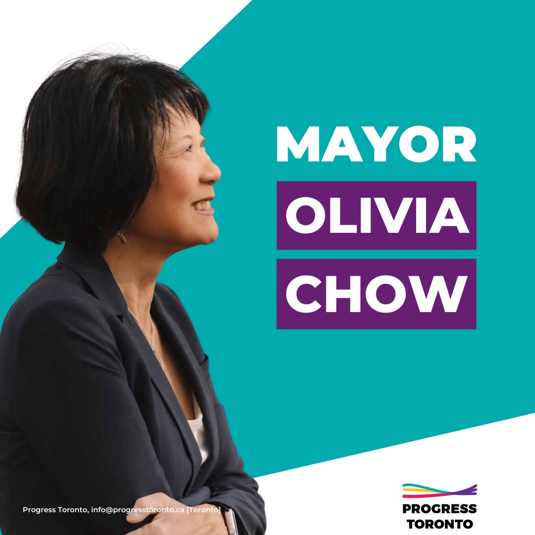 By-Election Result: Mayor Olivia Chow!