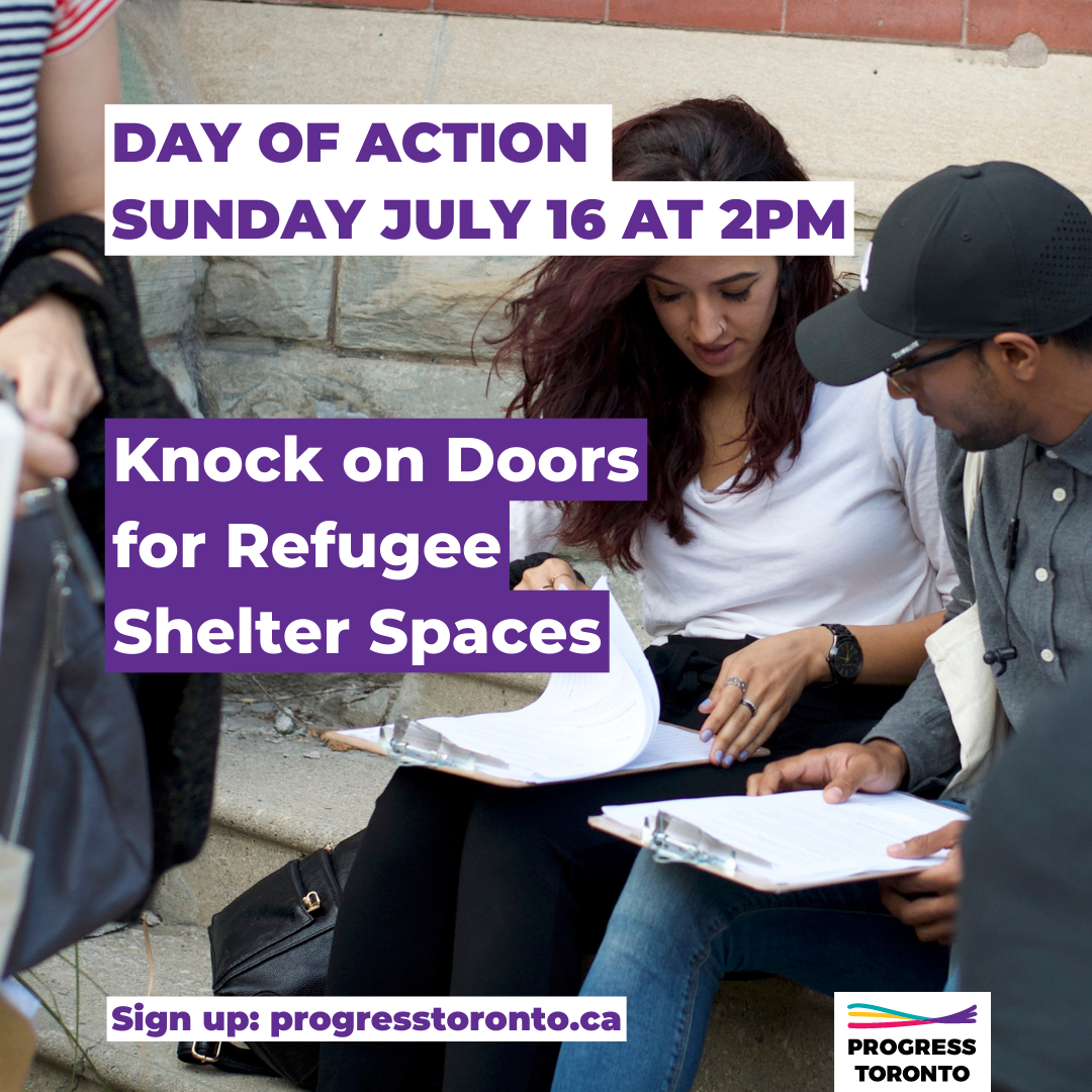 Day of Action for Refugee Shelter Spaces