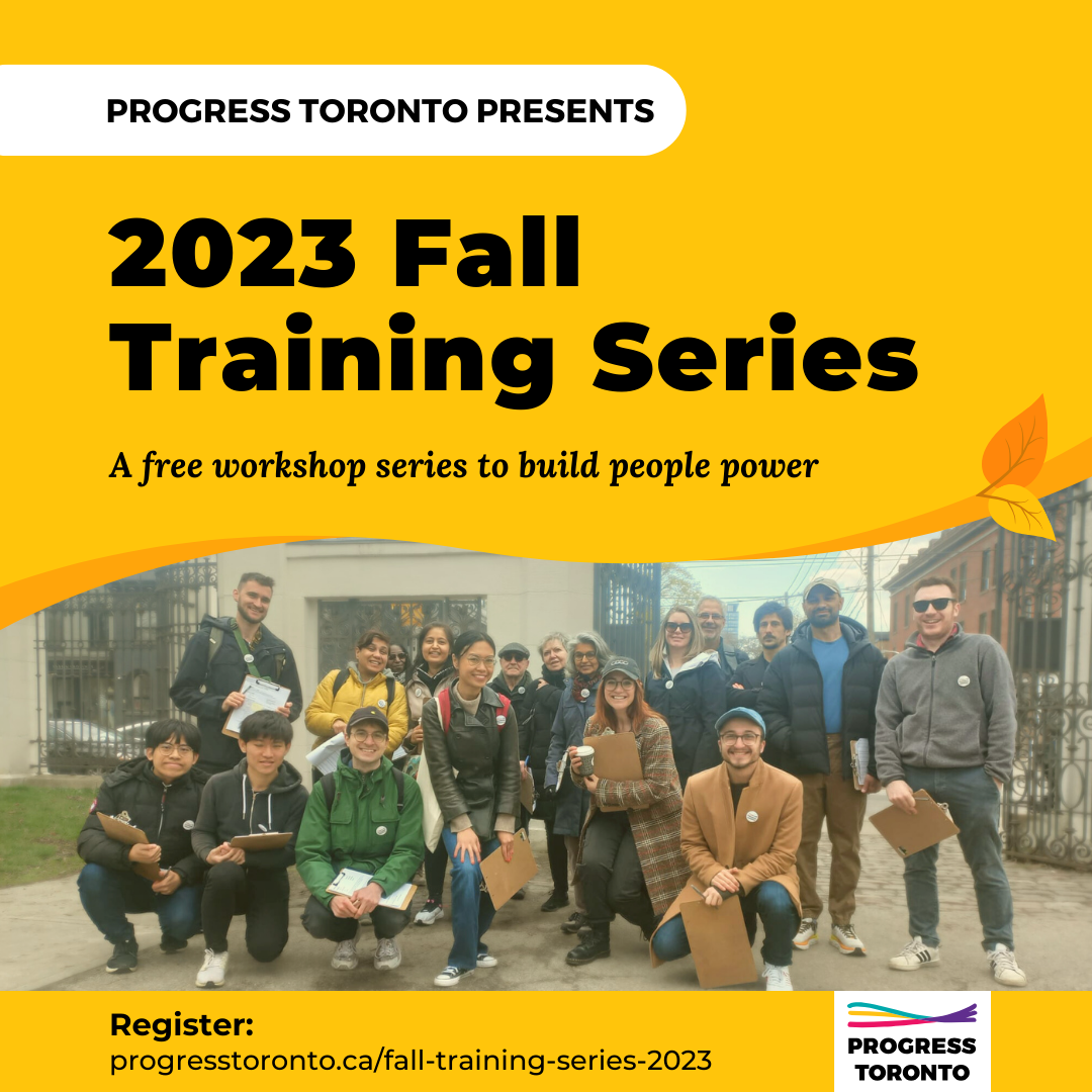 Sign up: Fall Training Series