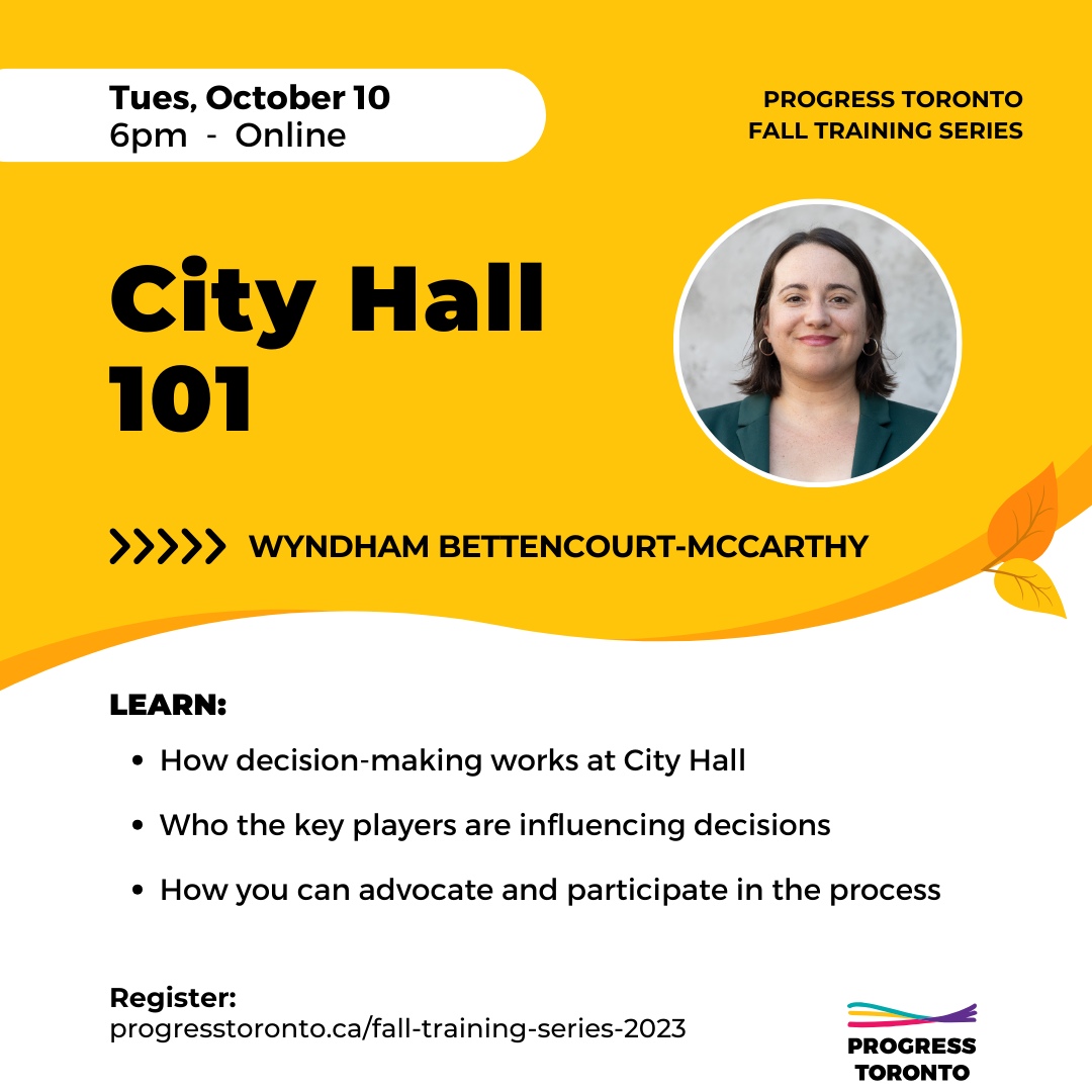 Training: City Hall 101