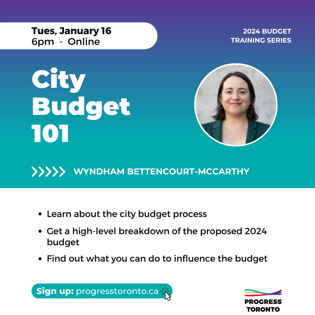 2024 Budget Training Series: City Budget 101