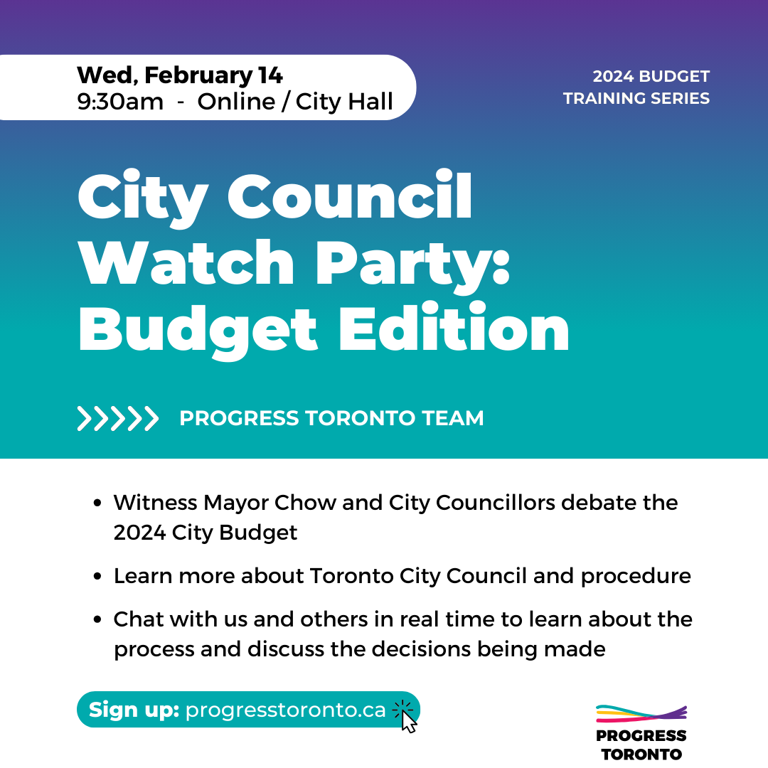 City Council Watch Party: Budget Edition