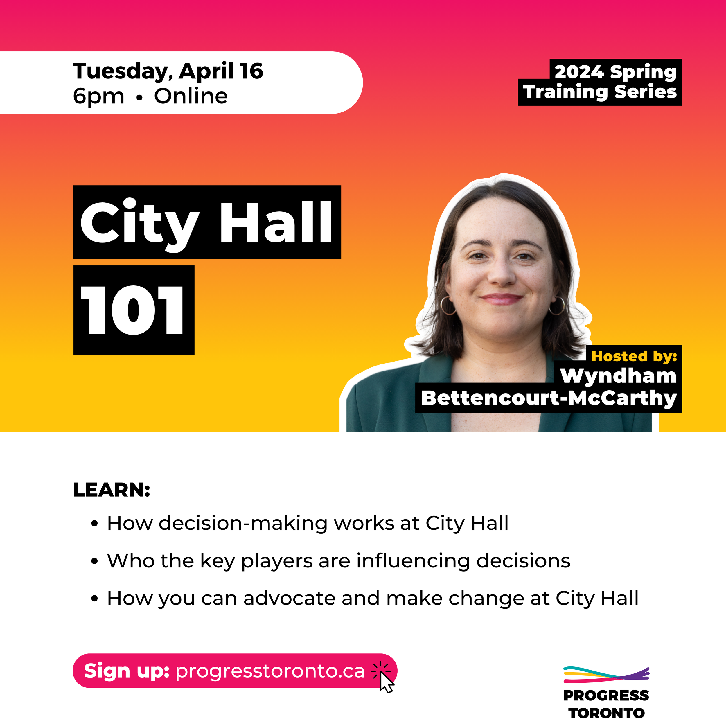 Training: City Hall 101