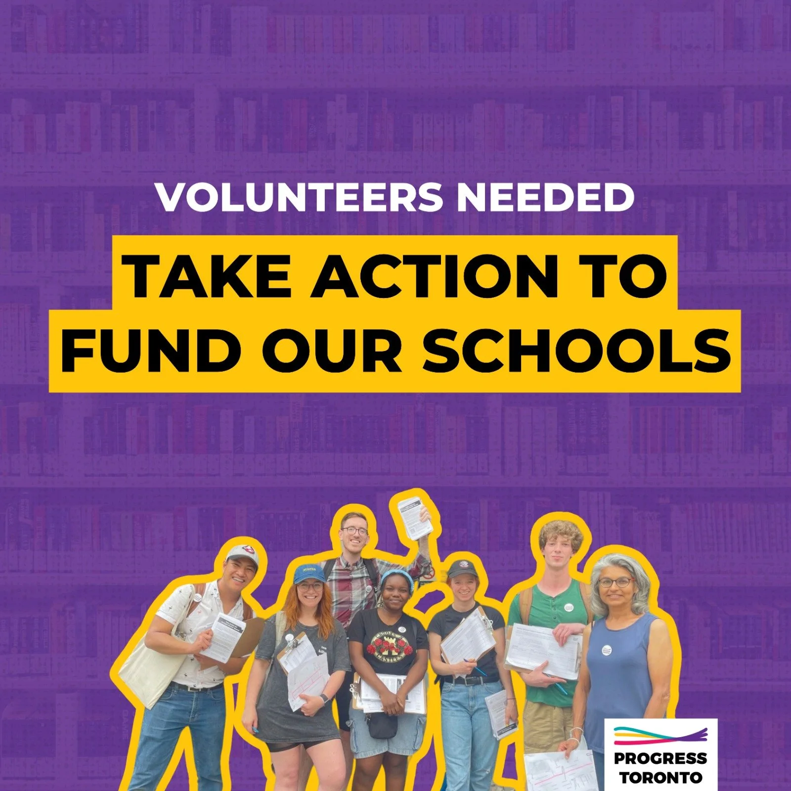 Volunteer to Fund Our Schools