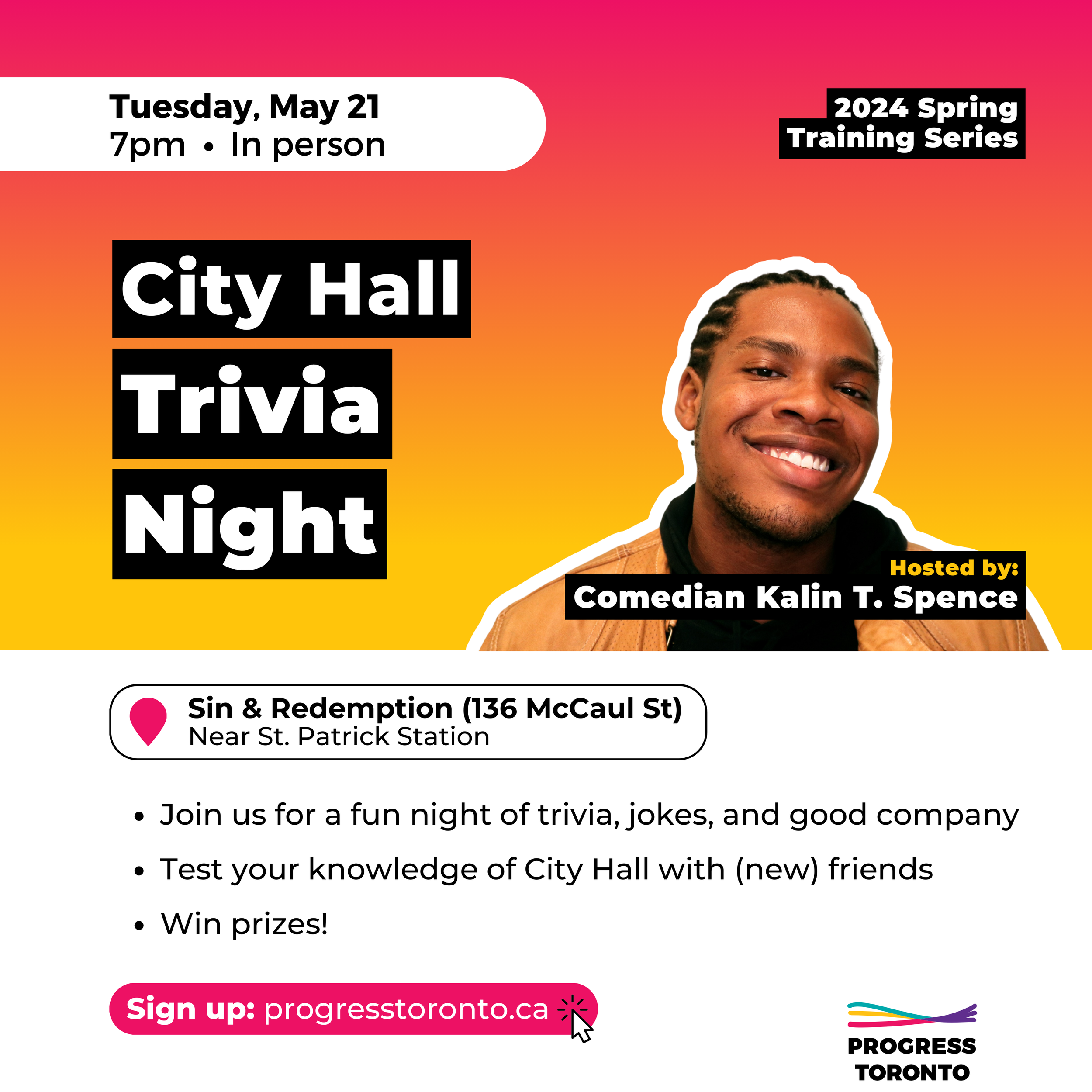 Sign up for City Hall Trivia!