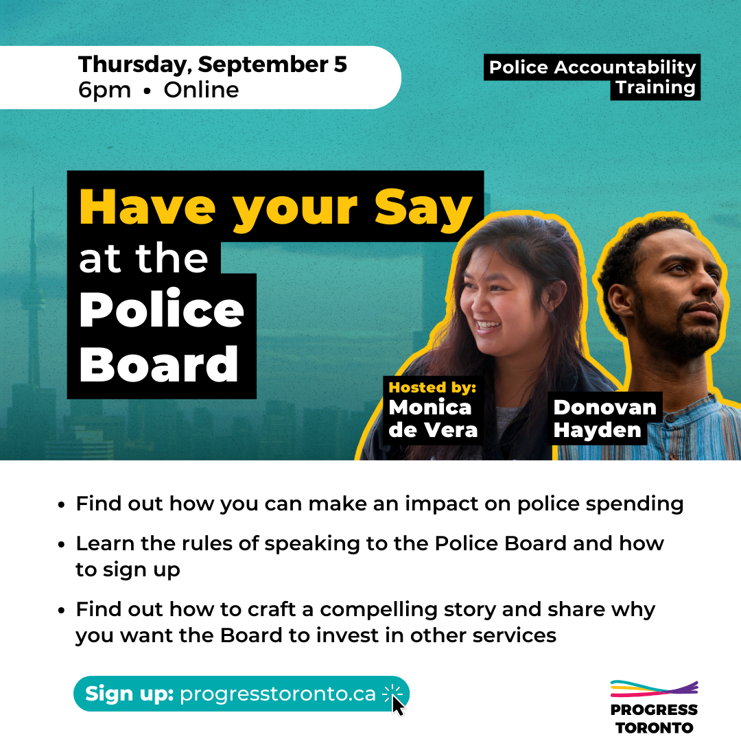 Training: How to Speak at the Police Board