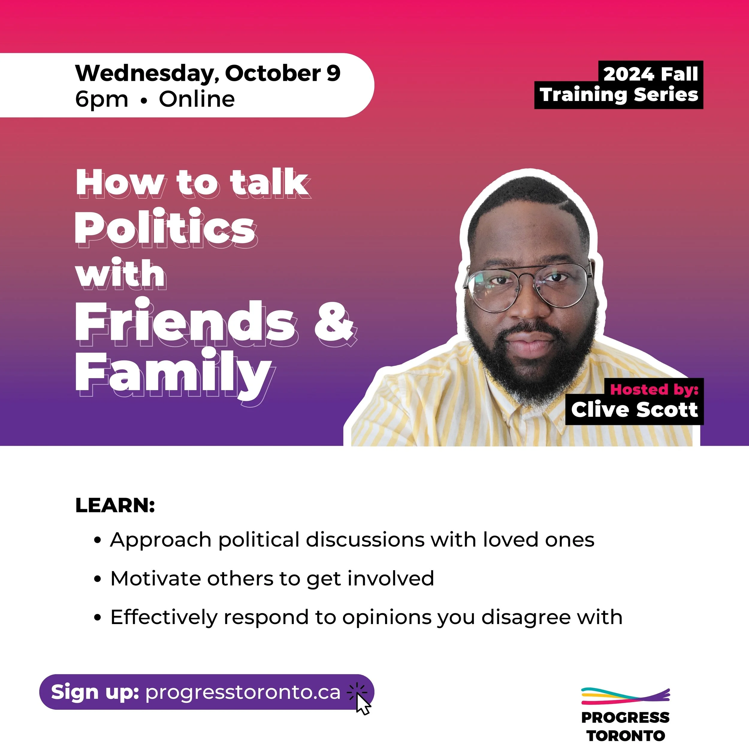 Training: How to Talk Politics with Friends and Family