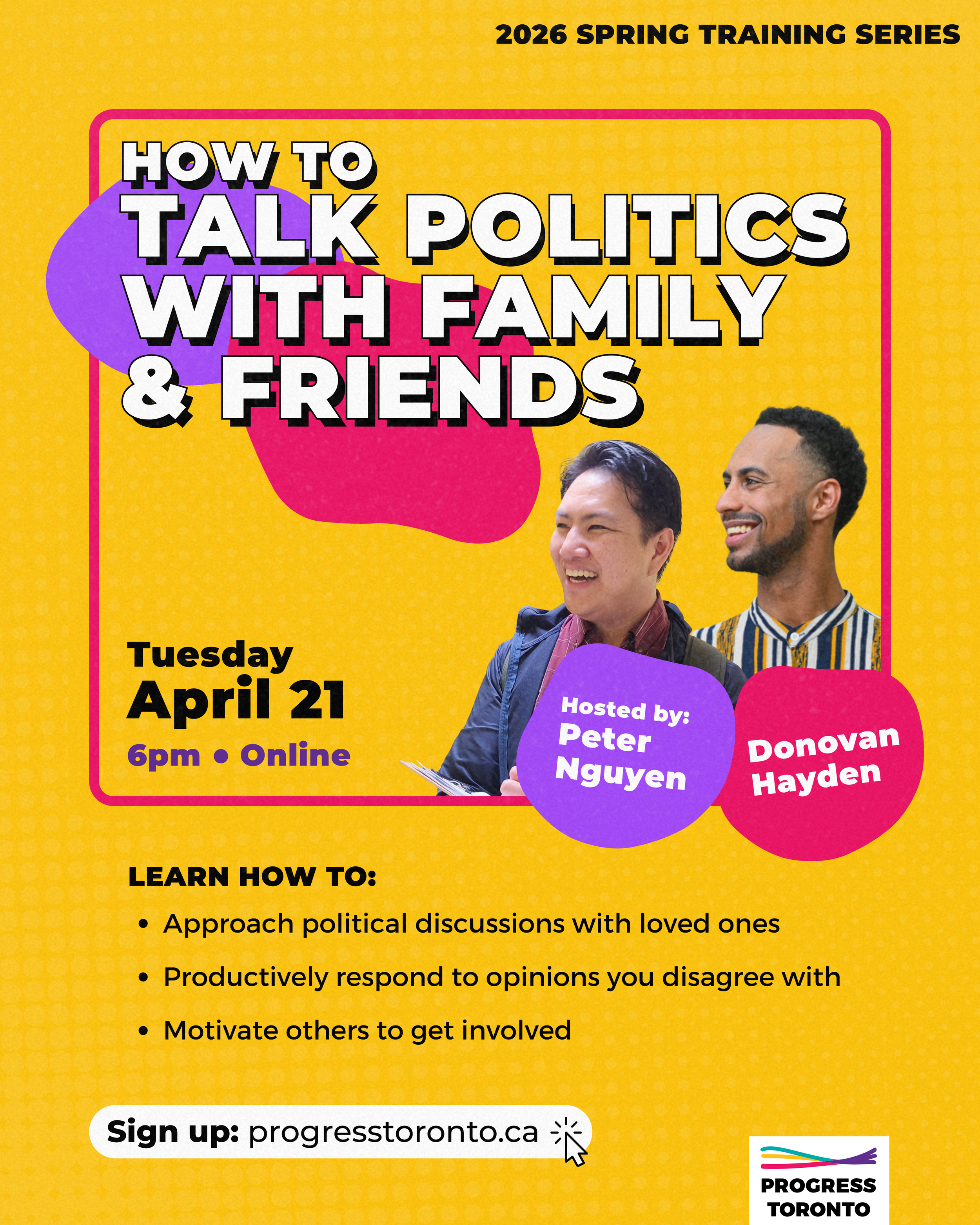 Training: How to Talk Politics with Family and Friends
