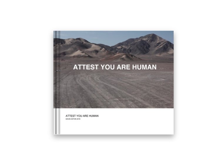 Attest you are human david aston art portfolio rmutt