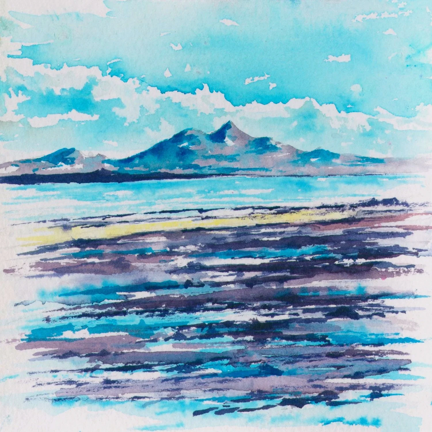 Arthur's Seat from Longiddry Beach