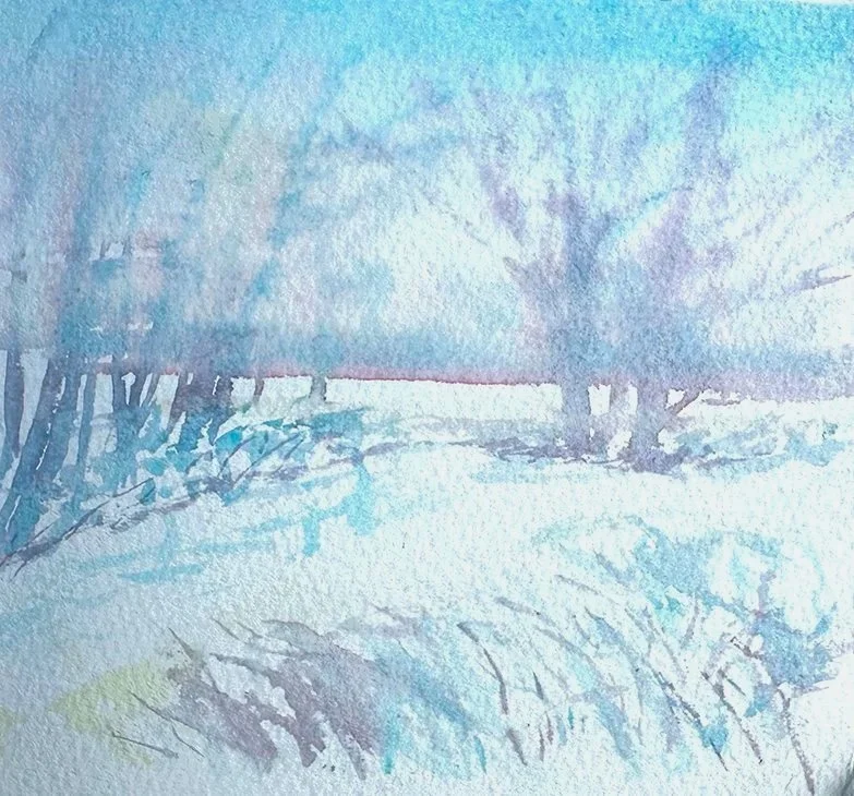 Snow Northchurch Common