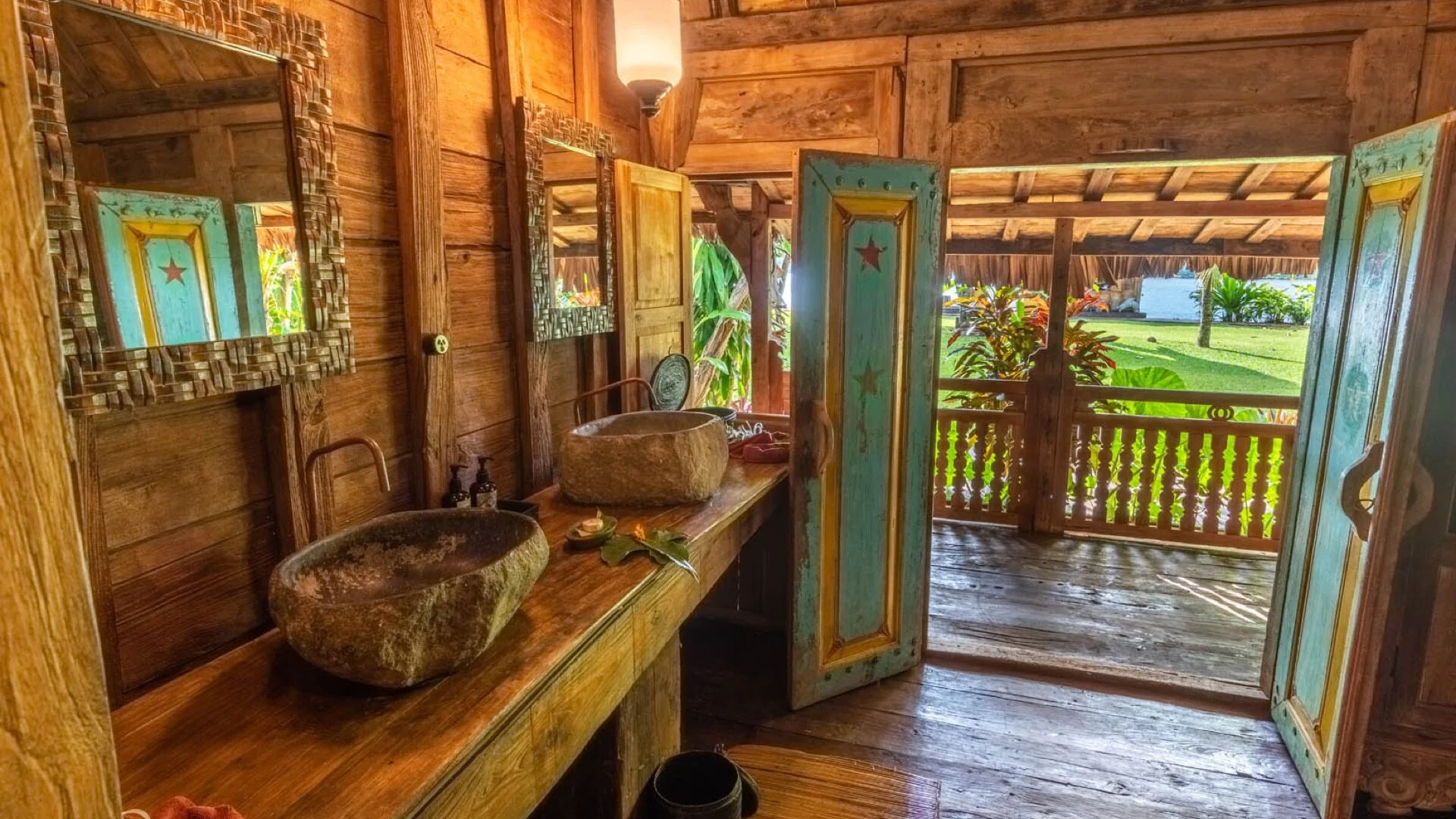 Bathroom in Telline Villa, Fish Village