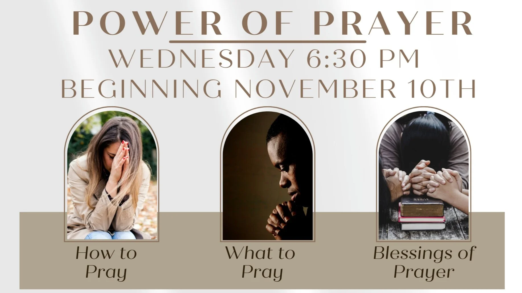 The Power of Prayer Class