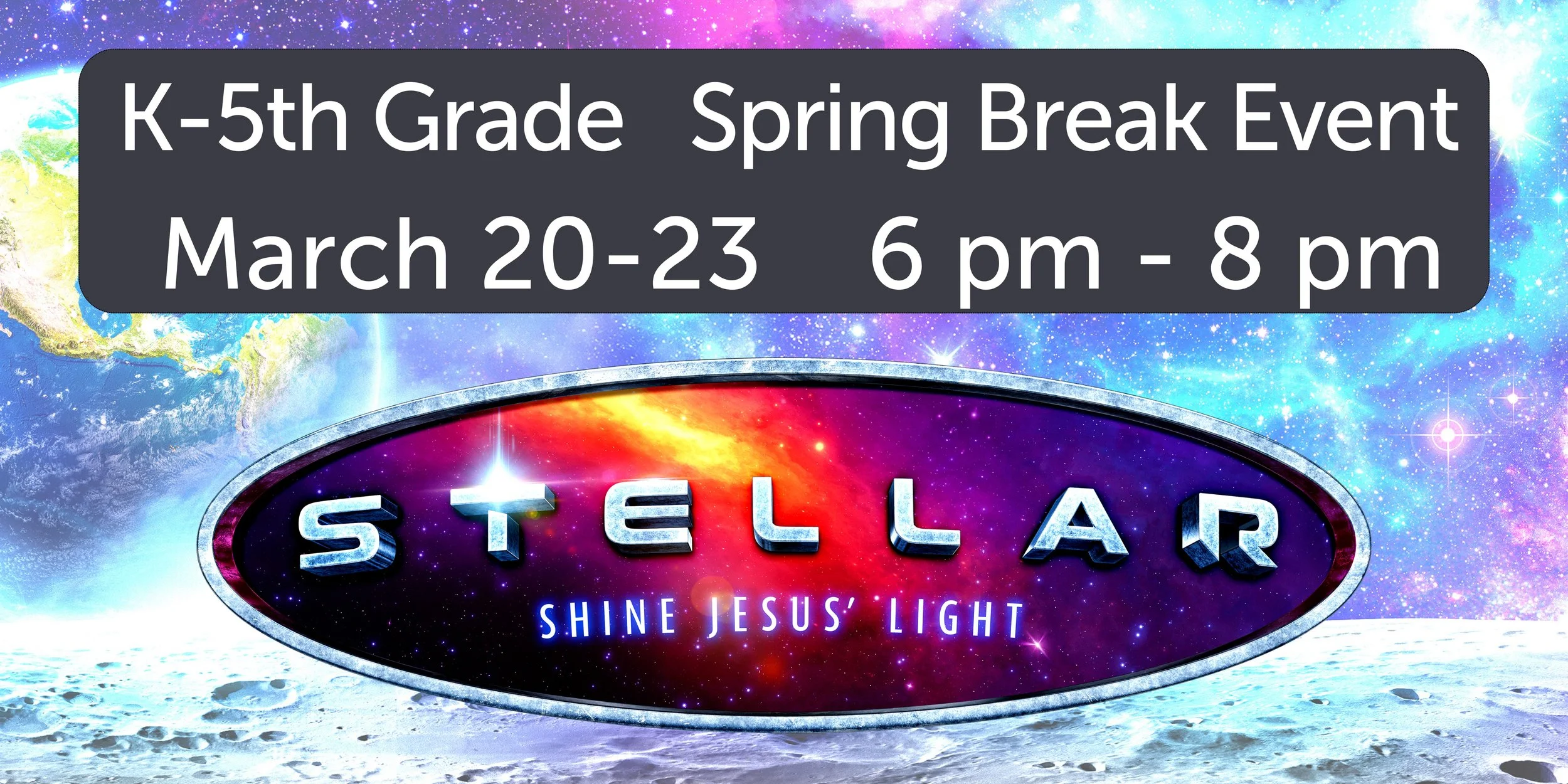 Vacation Bible School Spring Break Event