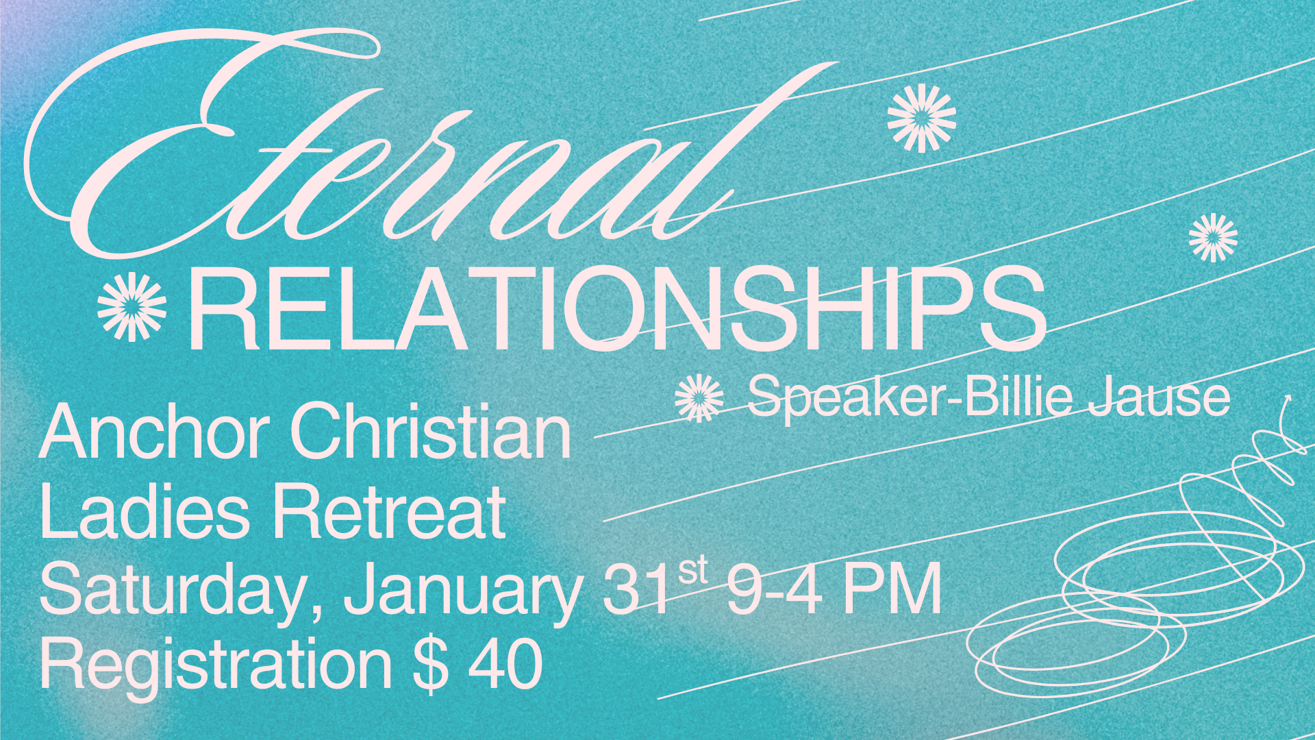 "Eternal Relationships" Ladies Retreat