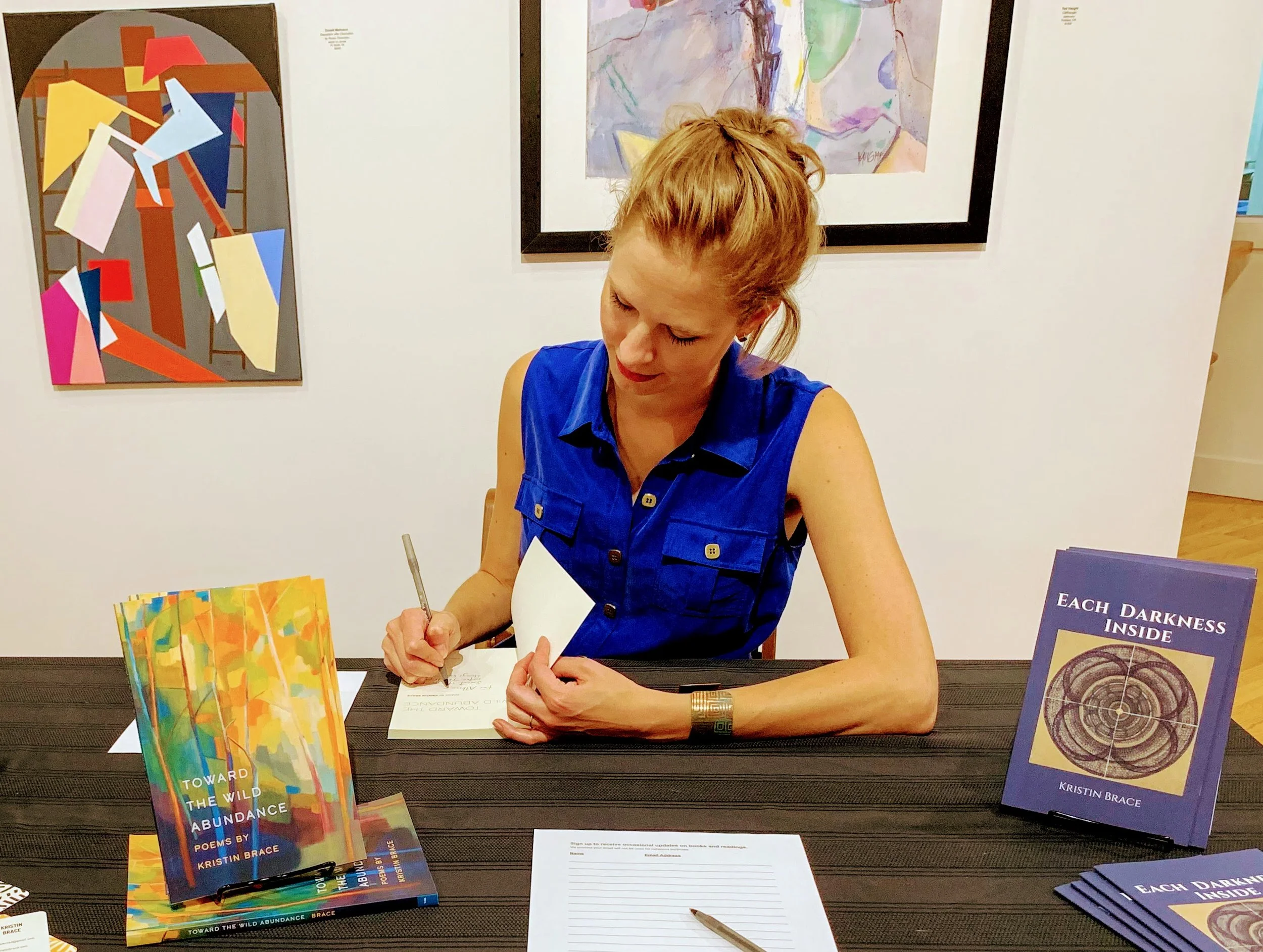 Poems + Art : Each Darkness Inside