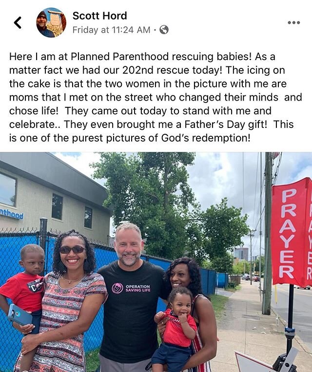 Saw this post online and it made my day. 😀@operationsavinglife is run by Pastor Scott Hord. 1) I love that Pastor Scott is a minister who isn&rsquo;t afraid to go to the streets of his community. 2) It&rsquo;s amazing to see two of the women he help