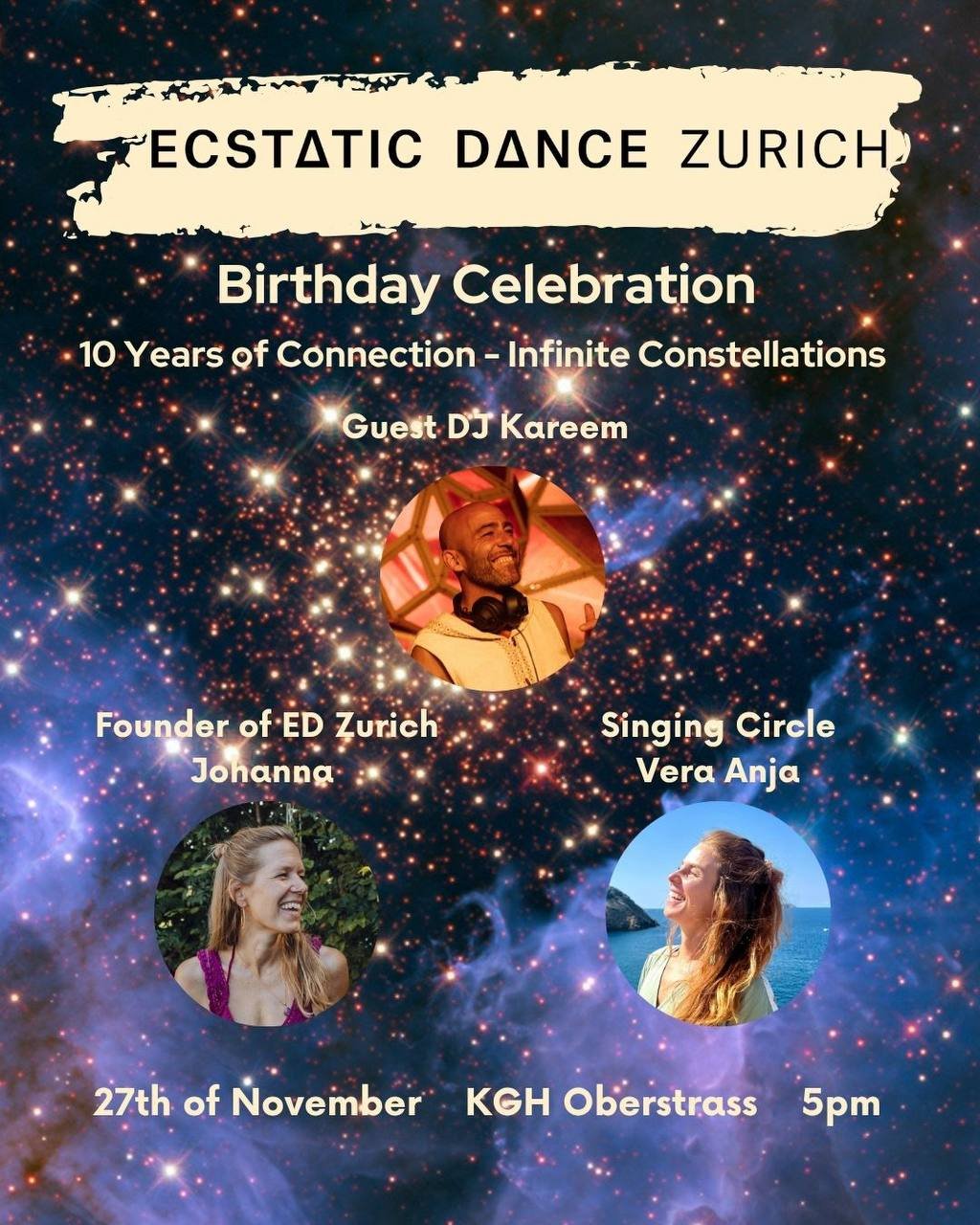 Ecstatic Dance Zürich 10 year's Anniversary