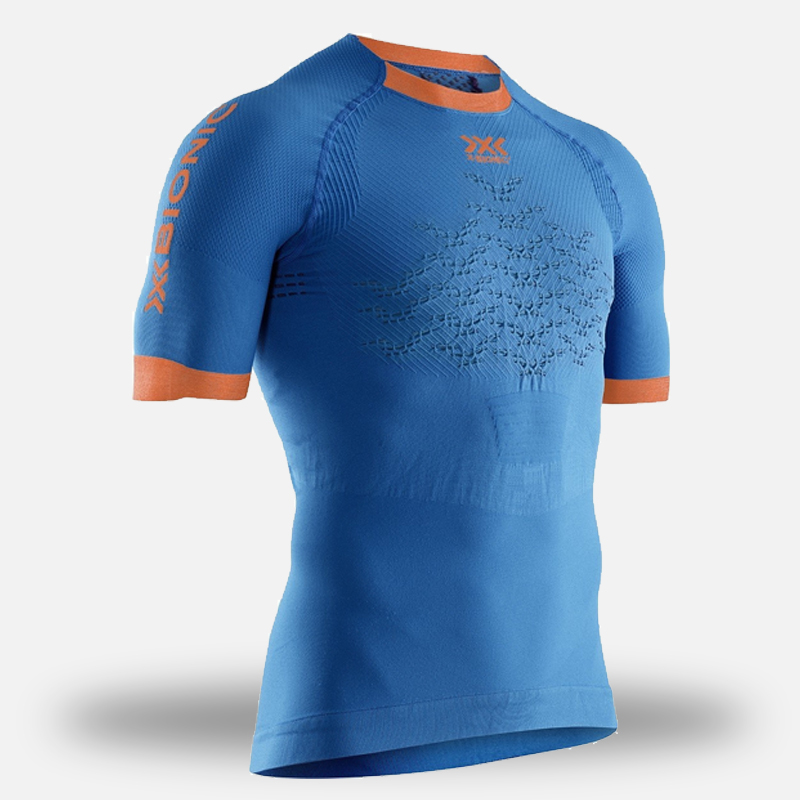 X-Bionic The Trick Running Shirt Man orange Laufshirt Funtionsshirt T-Shirt Spor 