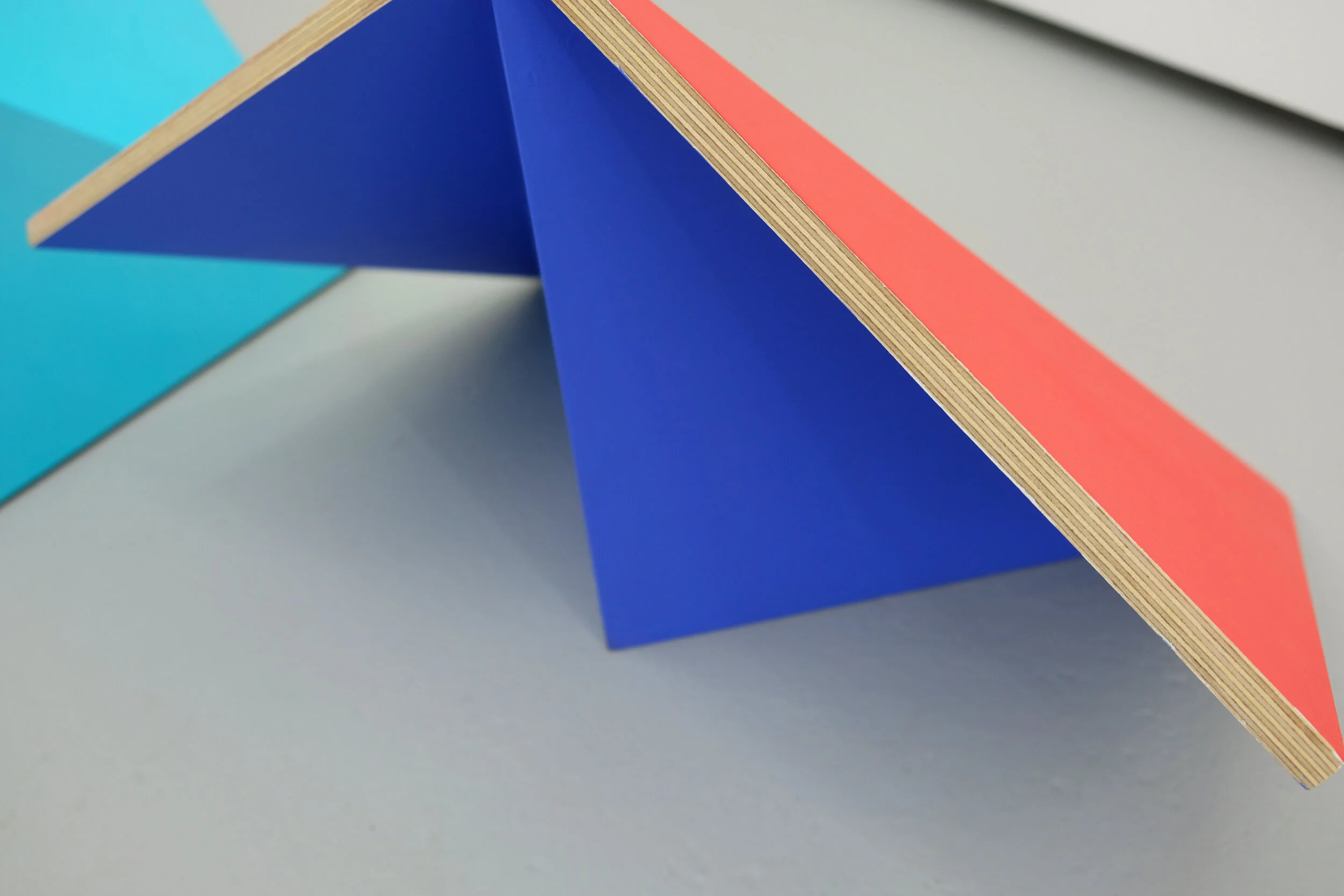   MM Double-sided Paintings   2018, Acrylic on birch plywood, 43 x 30 x 21cm  Photos by  Jekaterina Antipova  