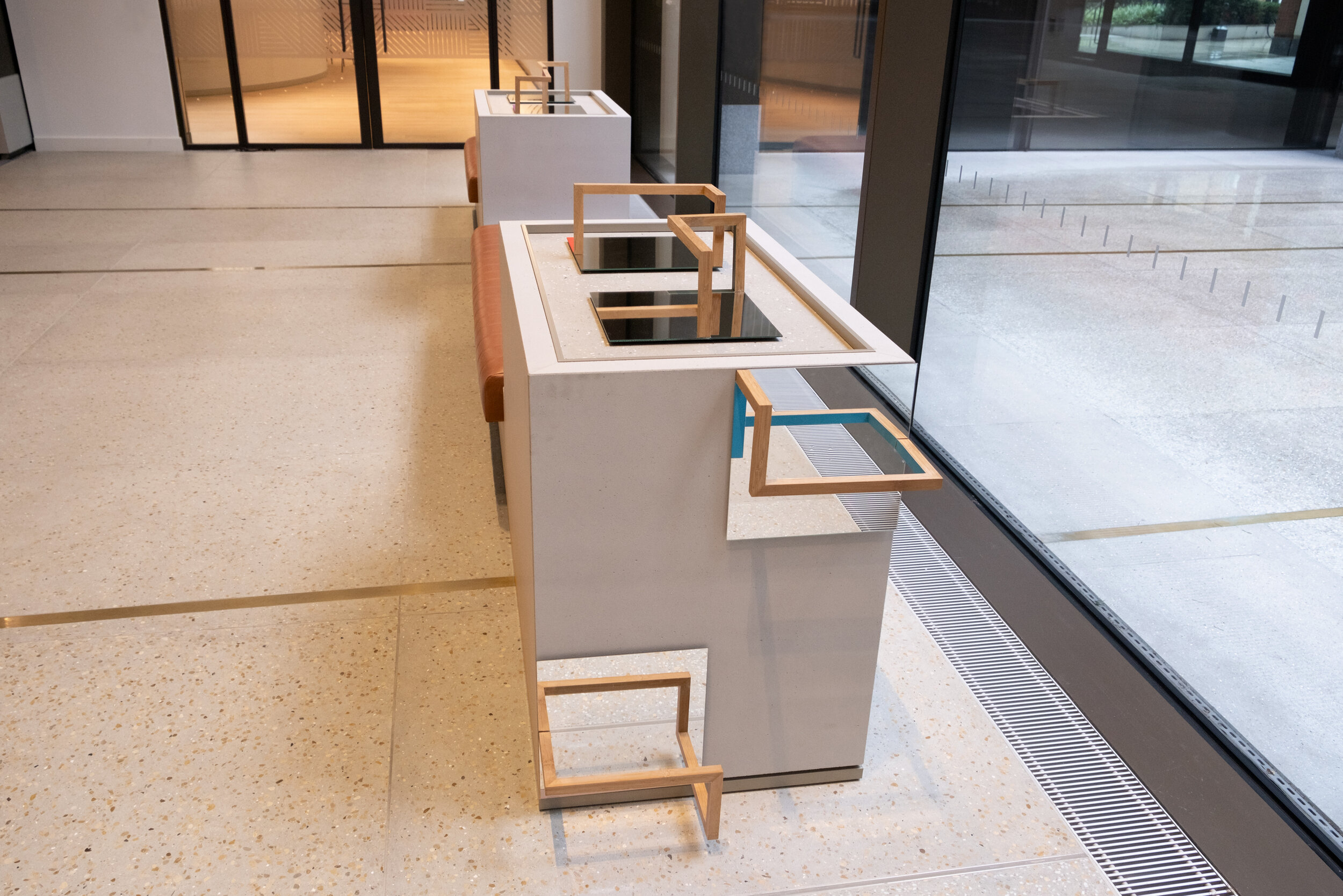  Installation view at  Portals (form/colour/function) , Ashurst Emerging Artist Gallery, December 2020 to April 2021.  Photos by  Jekaterina Antipova  