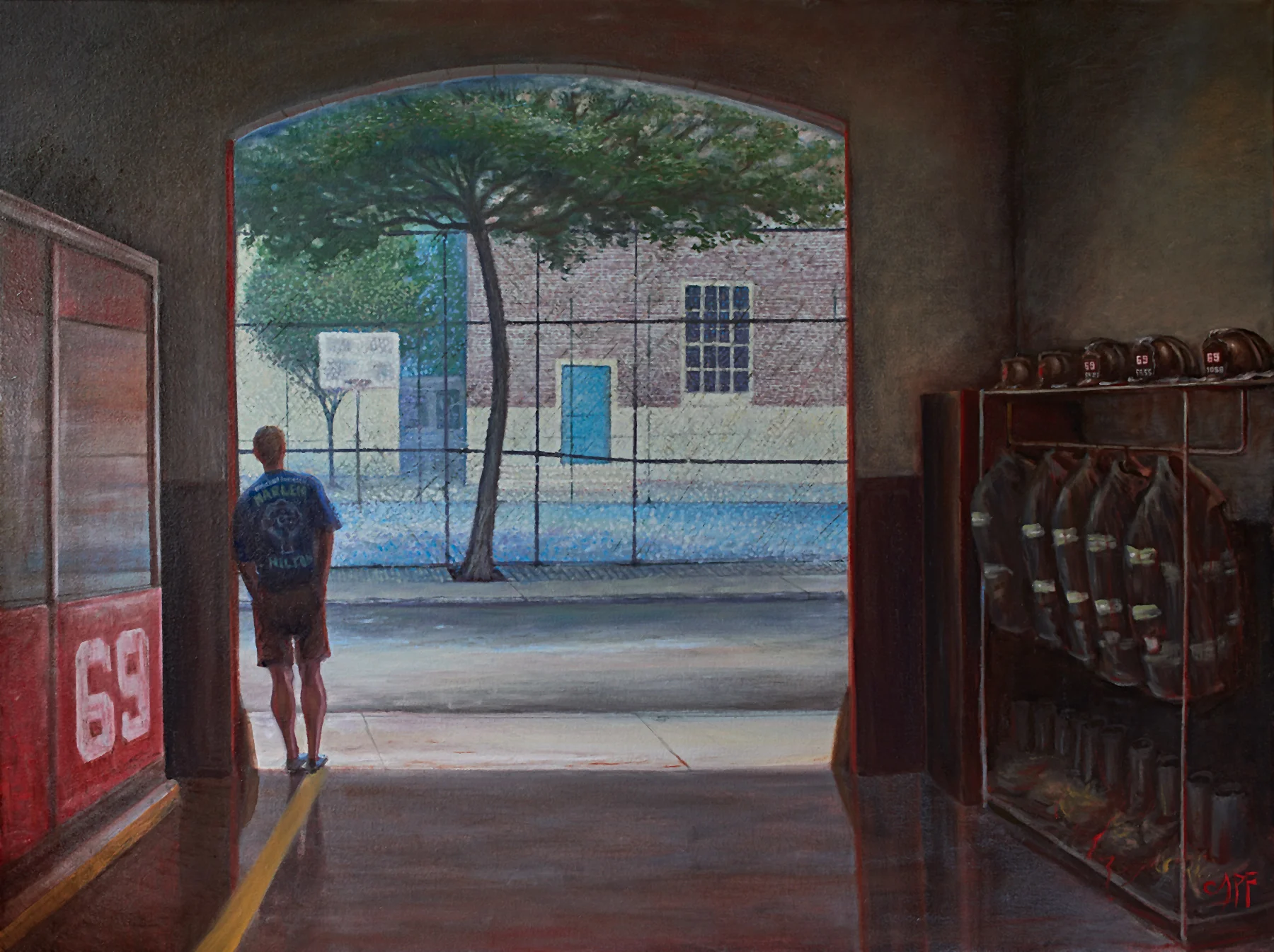 Michael R. Davidson Memorial Painting