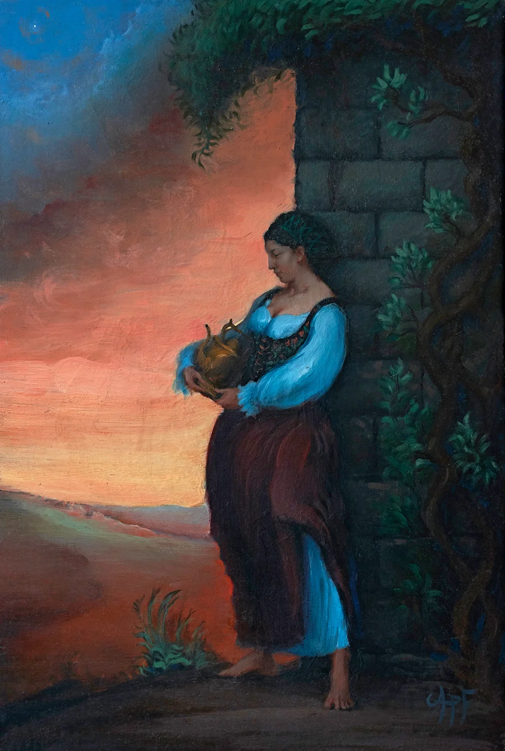 Nicole At Sunset