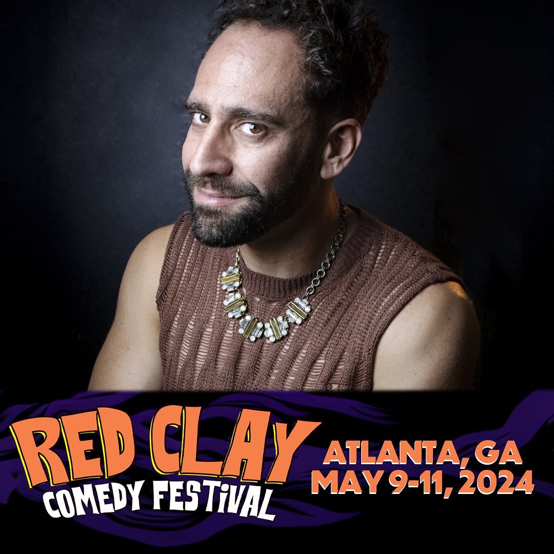 This is dope! Taking my peach 🍑down to Georgia from May 9-11 for a festival I&rsquo;ve wanted to do for years. I&rsquo;m so exited to be there. Thanks for having me @redclaycomedy. The lineup is sick. In my bio you can get your Showcase Passes and V