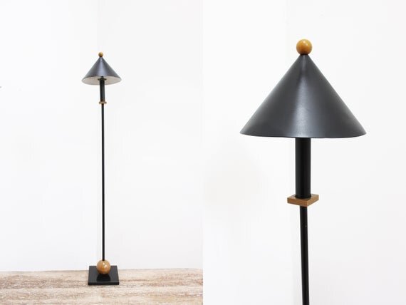 Sonneman Lamp Kovacs Memphis Group Post Modern Halogen 