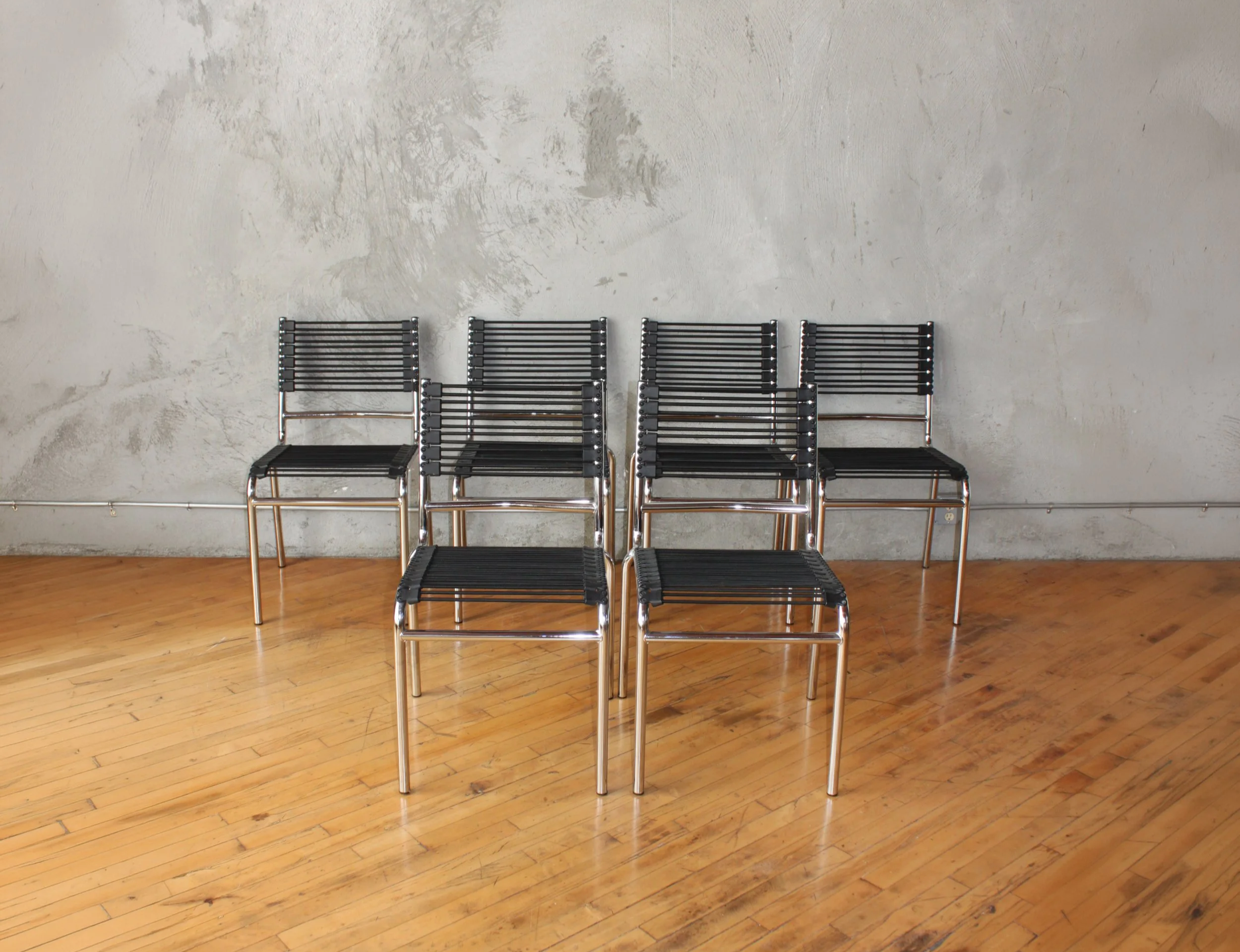 Rene Herbst Style Sandows Bungee Chairs