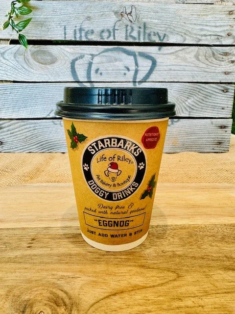 DIY Doggy Drinks - Egg Nog