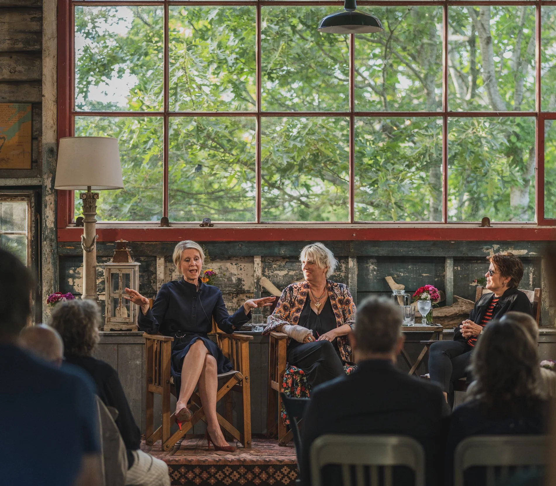 Cynthia Nixon, V Eve Ensler & Kara Swisher in Conversation