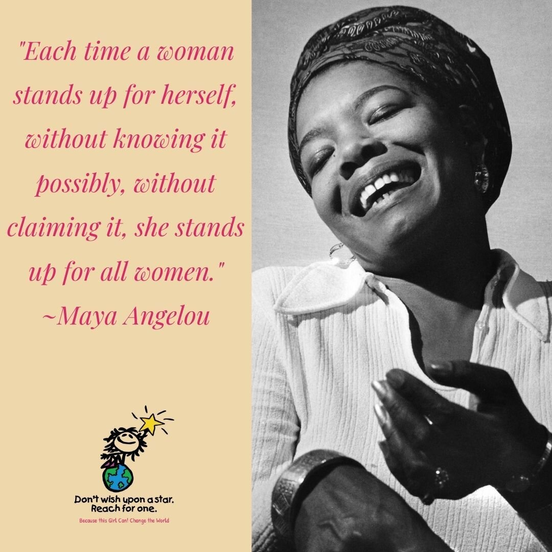 Today we celebrate the life and voice of @drmayaangelou 
Maya Angelou's words inspire us every day. She was a poet, author, and civil rights activist. She showed us how to #useourvoice as she worked to see equality, justice, and human rights become t