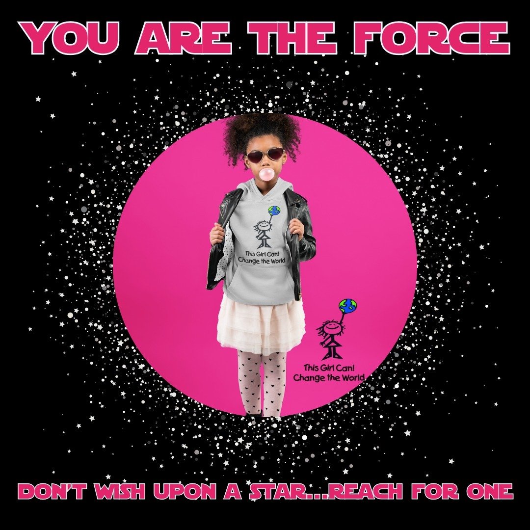 Always remember YOU ARE THE FORCE!
#maythe4thbewithyou
#maythe4th
#empowergirls
#confidentgirls
#thefutureisfemale
#thisgirlcanchangetheworld